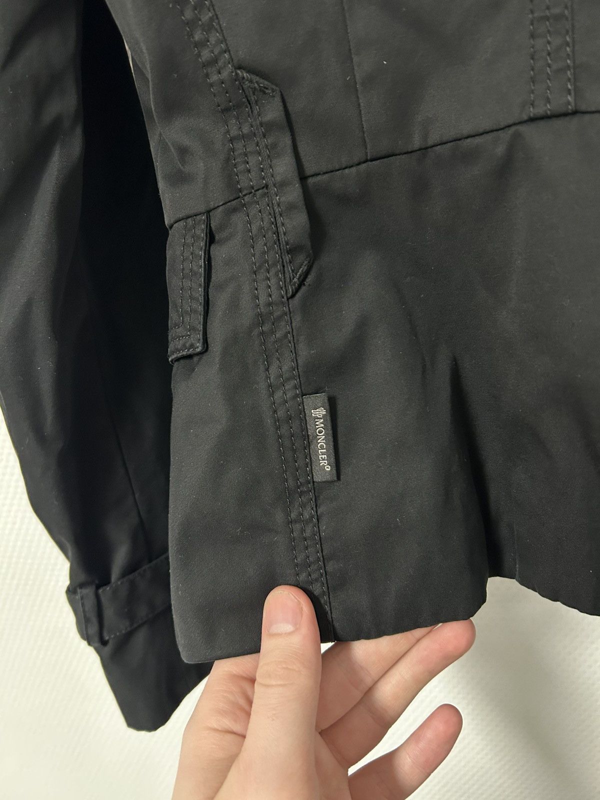 Moncler 2009 Marquise Asymmetric Trench Blazer Jacket Size US XS / EU 42 / 0 - 9 Thumbnail