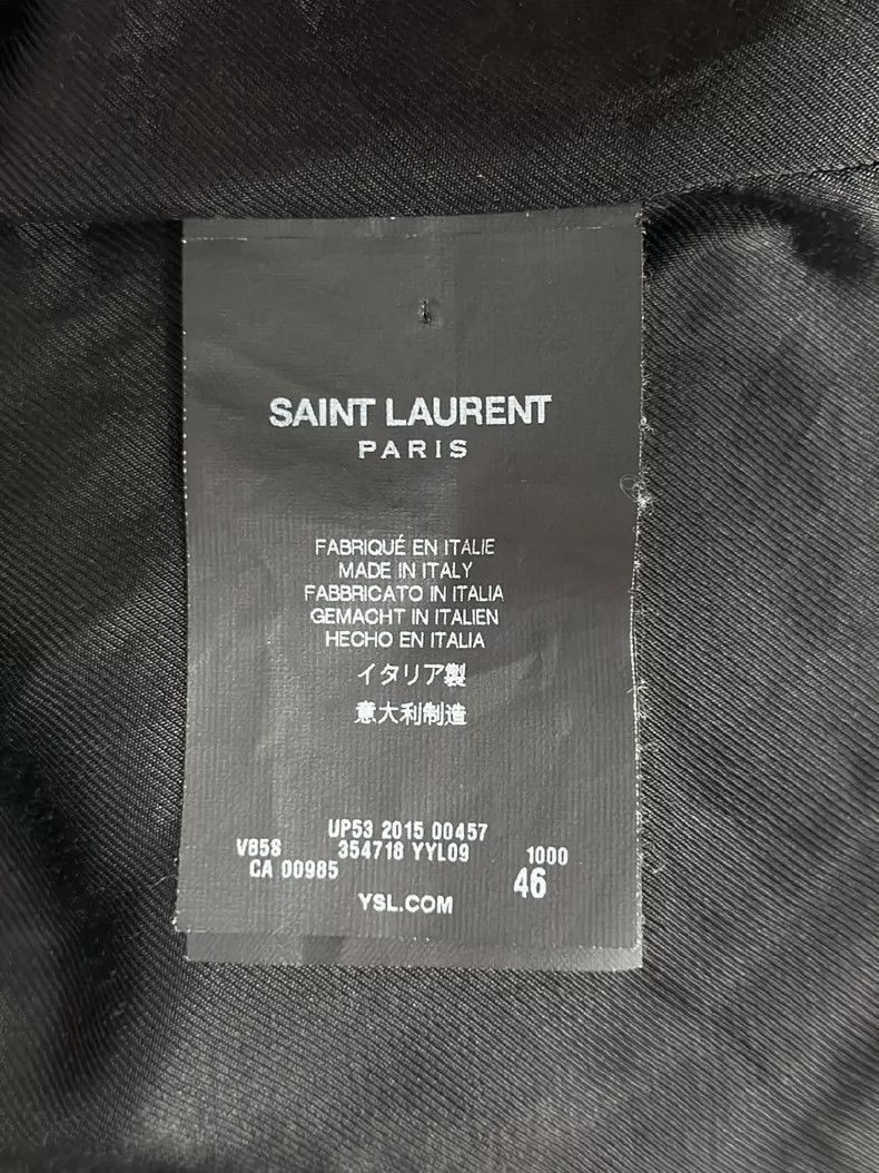 Saint Laurent Paris Saint Laurent Paris Classic baseball jacket-2506 Size US S / EU 44-46 / 1 - 5 Thumbnail