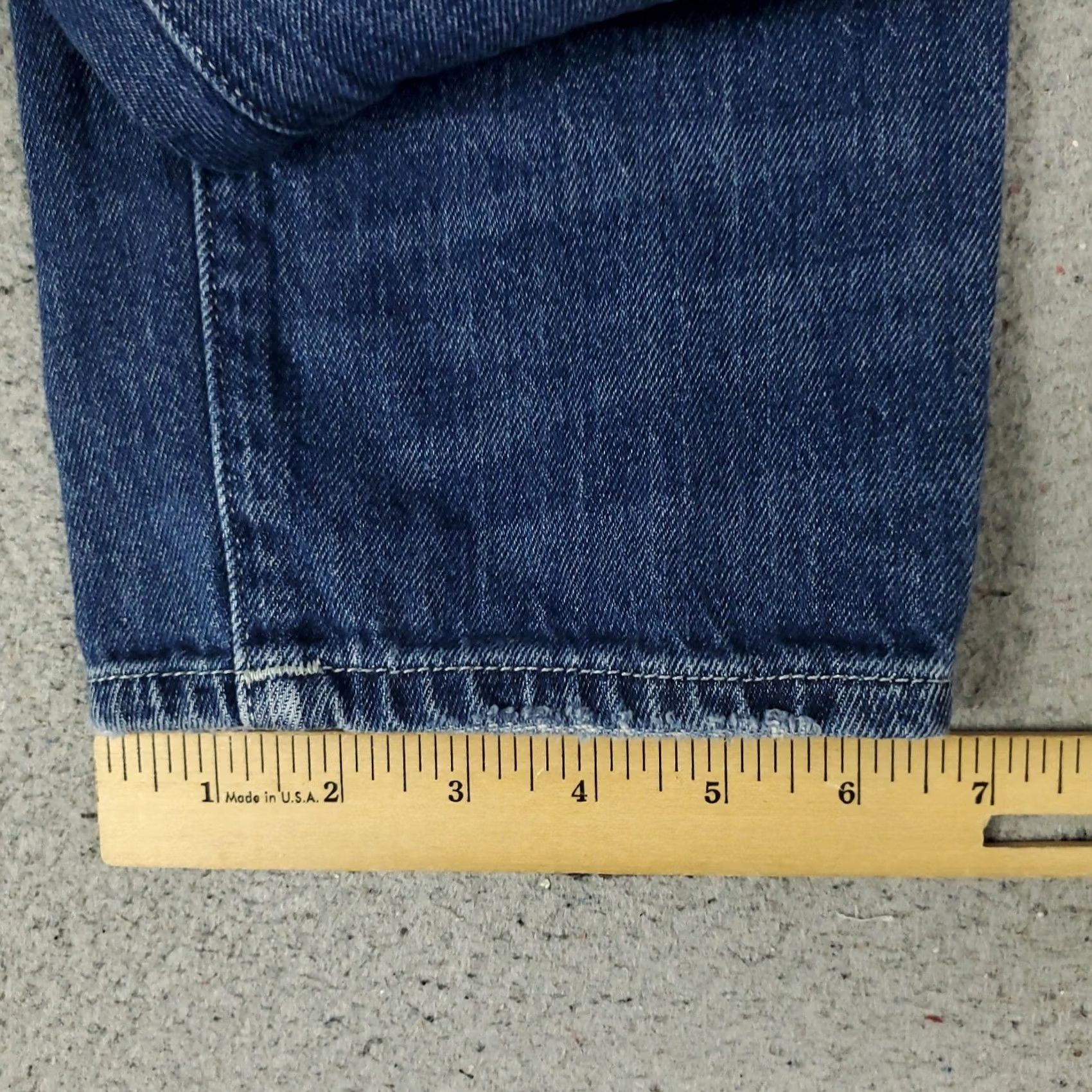 True Religion True Religion Pants Mens 38 Blue Jeans Size 38x33 Distressed Slim Straight Denim Size US 38 / EU 54 - 7 Thumbnail