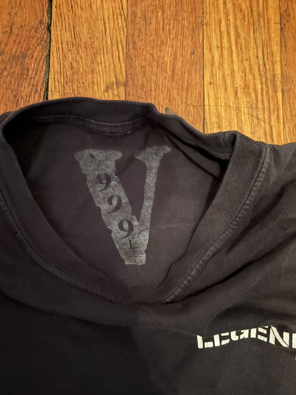 Vlone Black VLone JuiceWRLD tee Size US L / EU 52-54 / 3 - 3 Thumbnail
