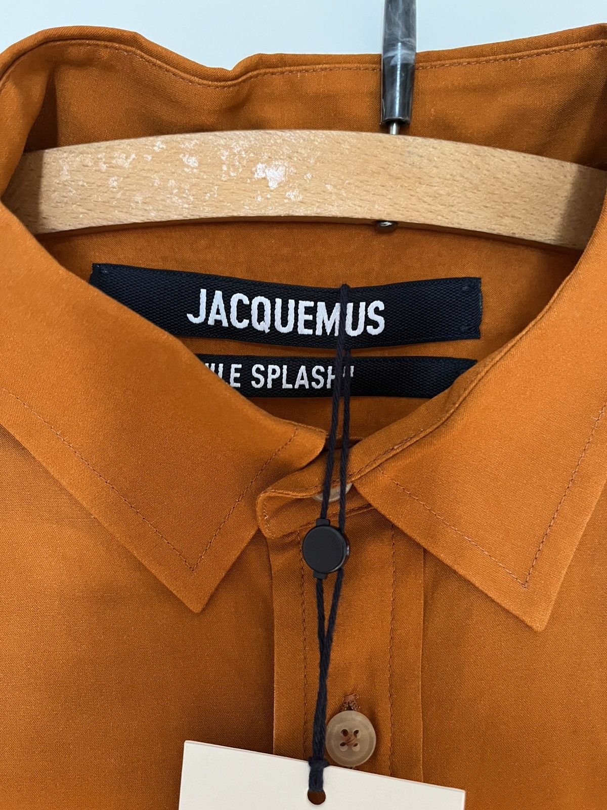 Jacquemus Jacqumeus citrus l splash orange glass printed graphic shirt Size US M / EU 48-50 / 2 - 5 Thumbnail