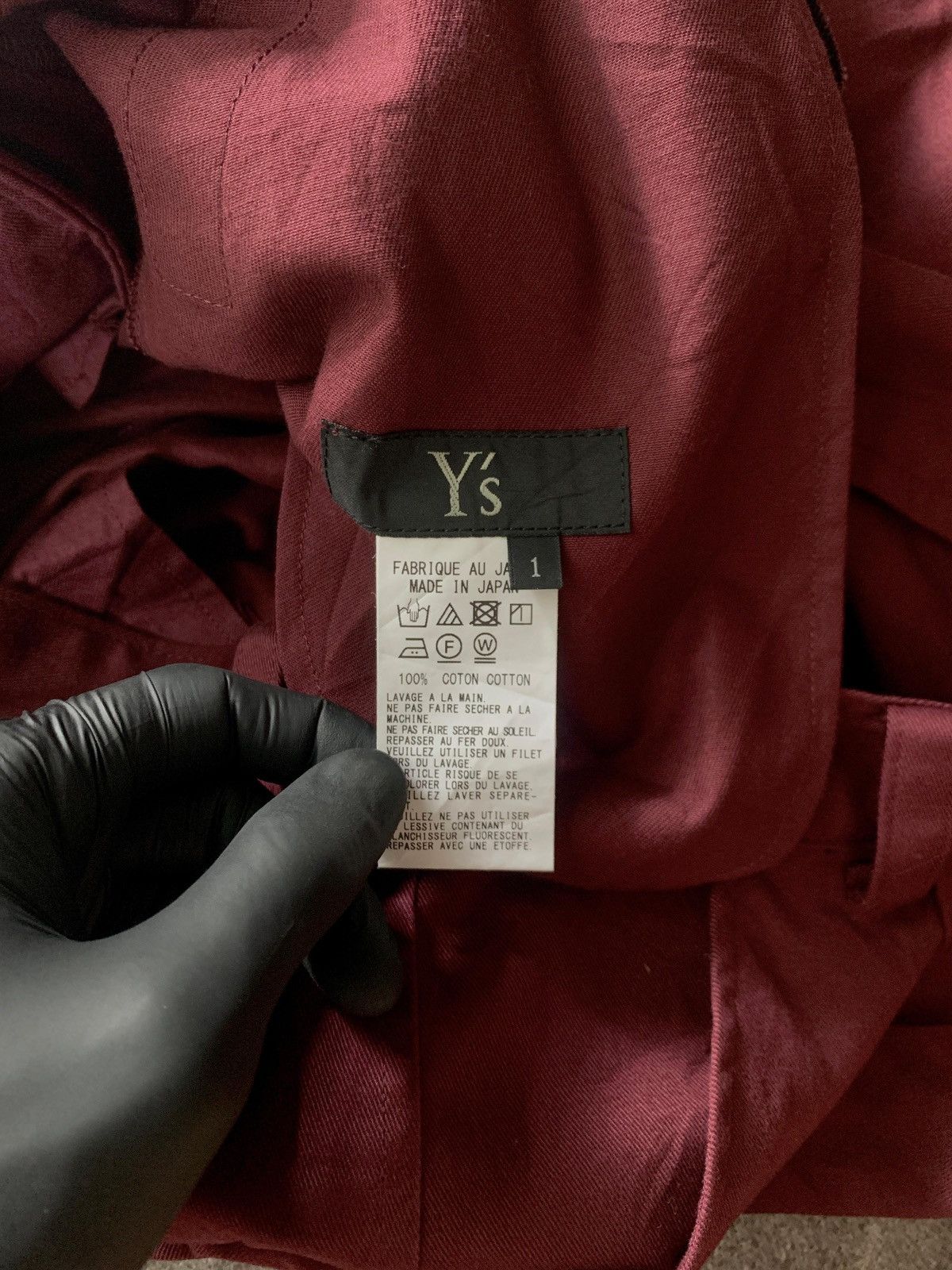 Yohji Yamamoto FREE TAX! Ys Balloon Cargo Pants Size US 31 - 9 Thumbnail