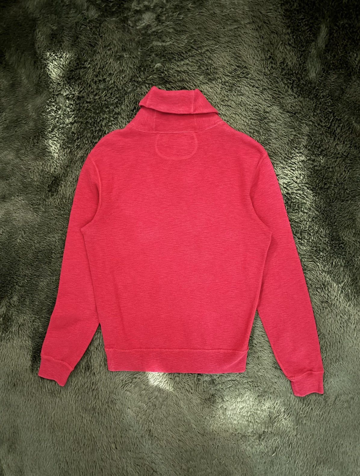 Polo Ralph Lauren [S] Polo Ralph Lauren Shawl Collar Button-Up Knit Red Size US S / EU 44-46 / 1 - 8 Thumbnail
