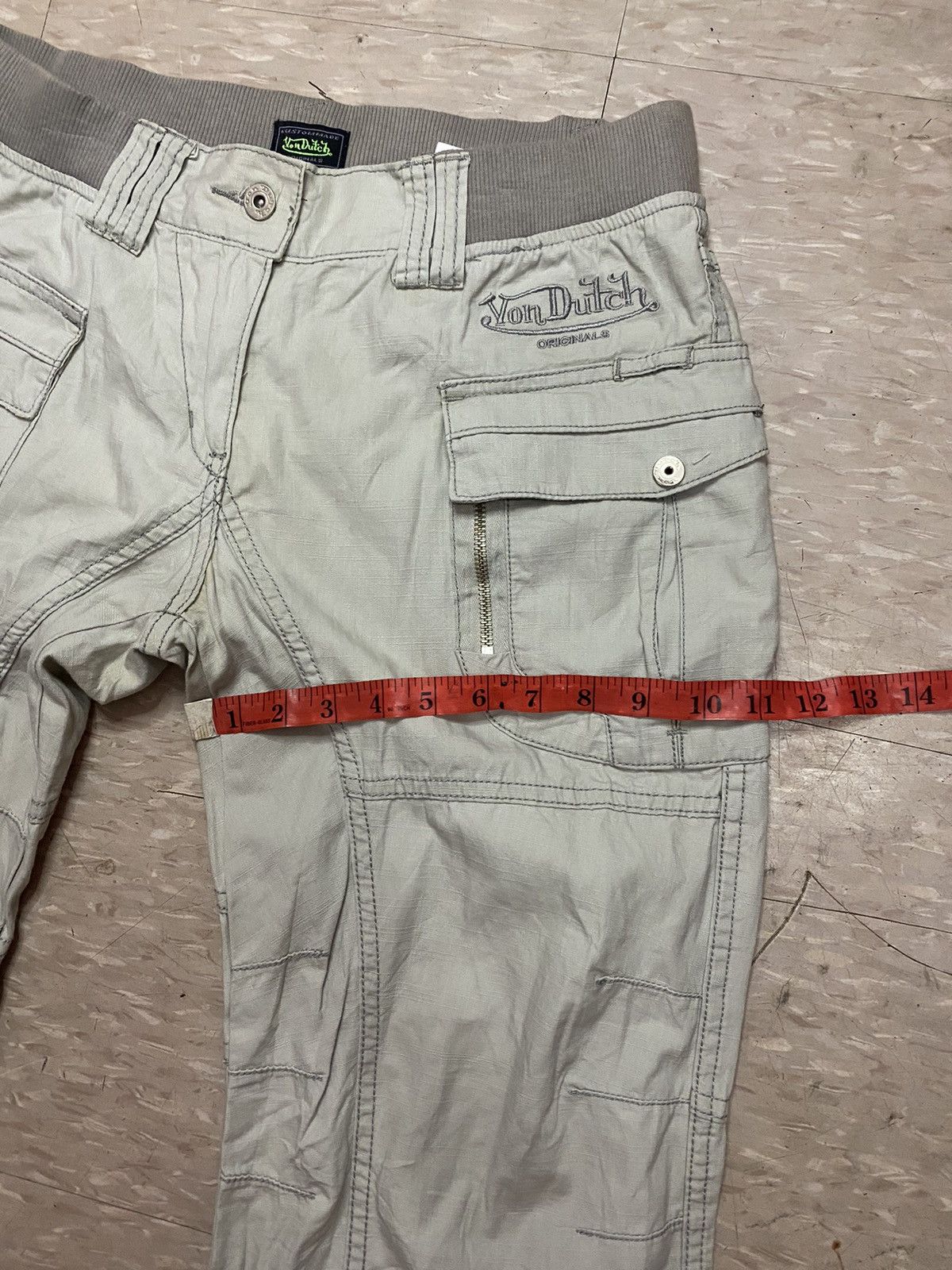 Designer × Von Dutch Von dutch women's grey trousers Size 32" / US 10 / IT 46 - 10 Thumbnail