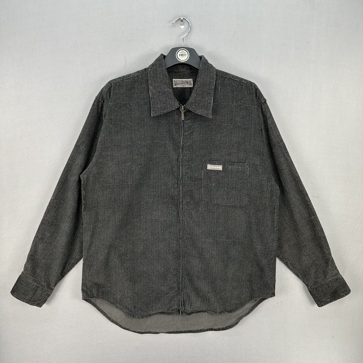 Flannel Vintage Corduroy Velvet Flannel Zipper Jacket by Dalechapman Size US L / EU 52-54 / 3 - 1 Thumbnail