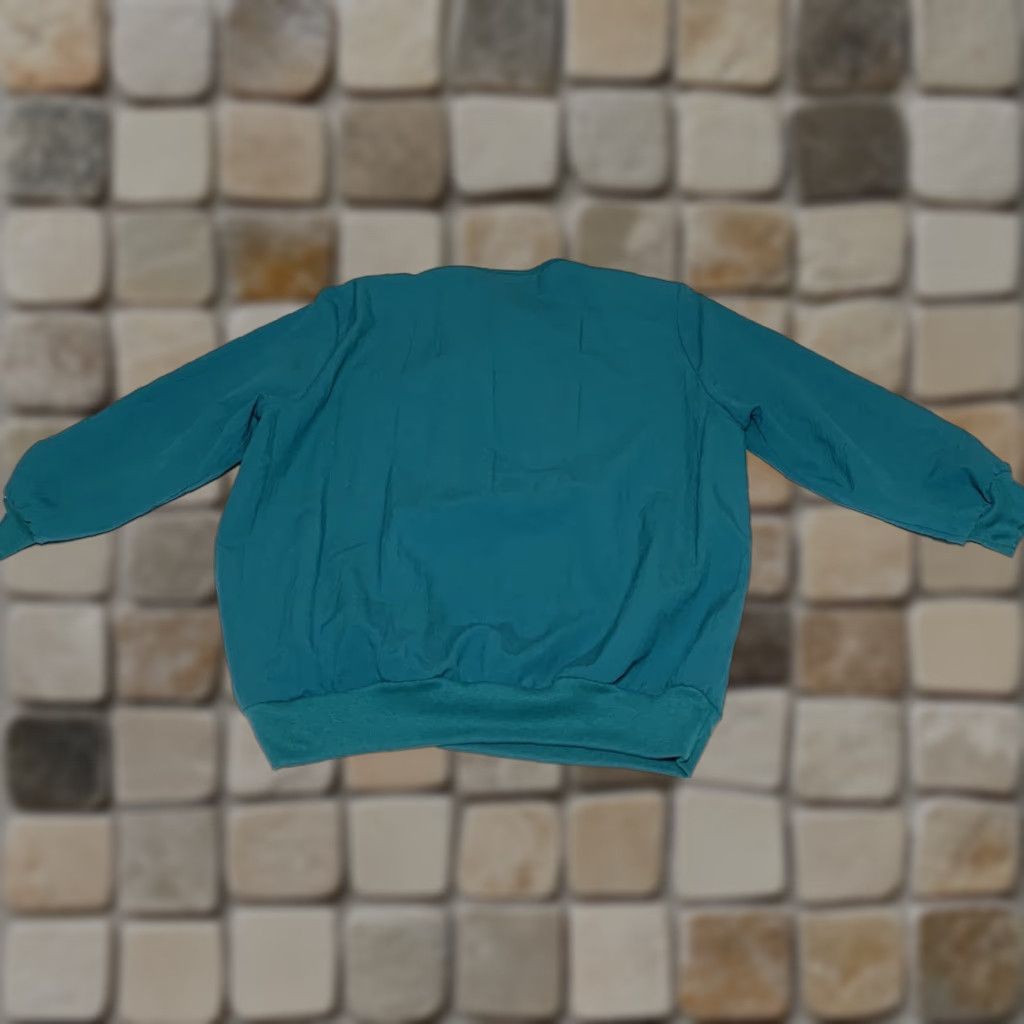 Vintage VINTAGE Cricket Lane Women’s Windbreaker Shirt 12 Green Made in USA Womens Size XL / US 12-14 / IT 48-50 - 1 Thumbnail