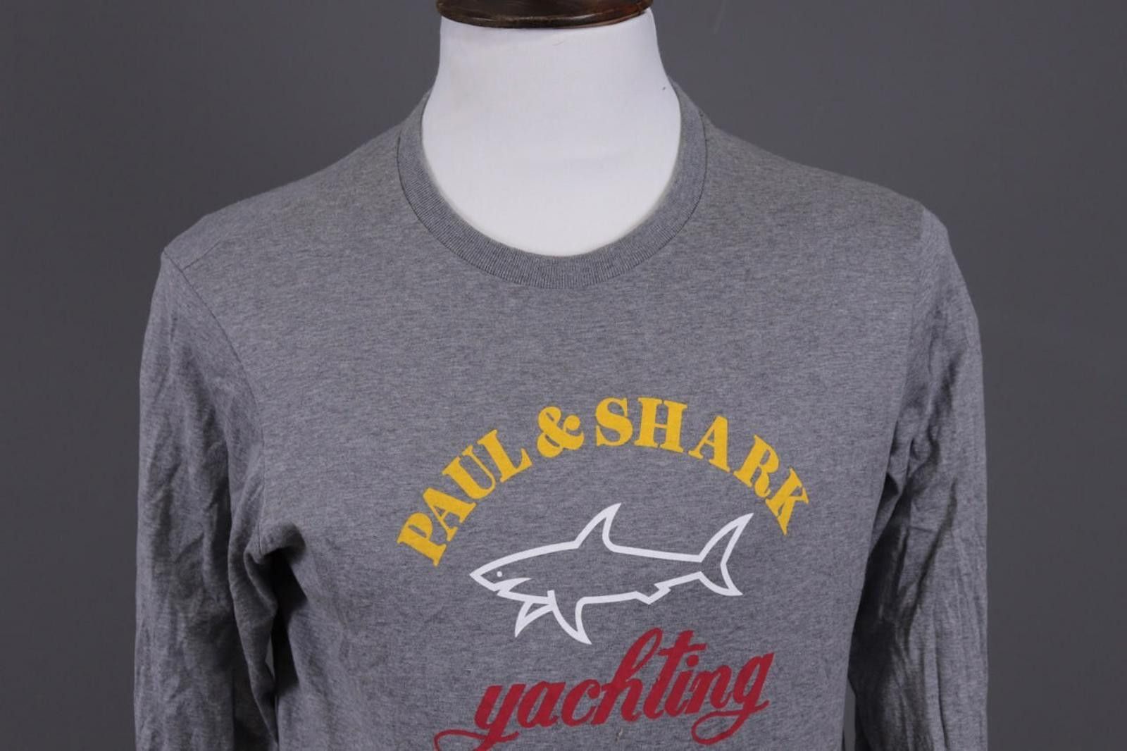 Paul & Shark Paul & Shark Yachting Gray Big Jumper Sweater Size M Size US M / EU 48-50 / 2 - 2 Thumbnail