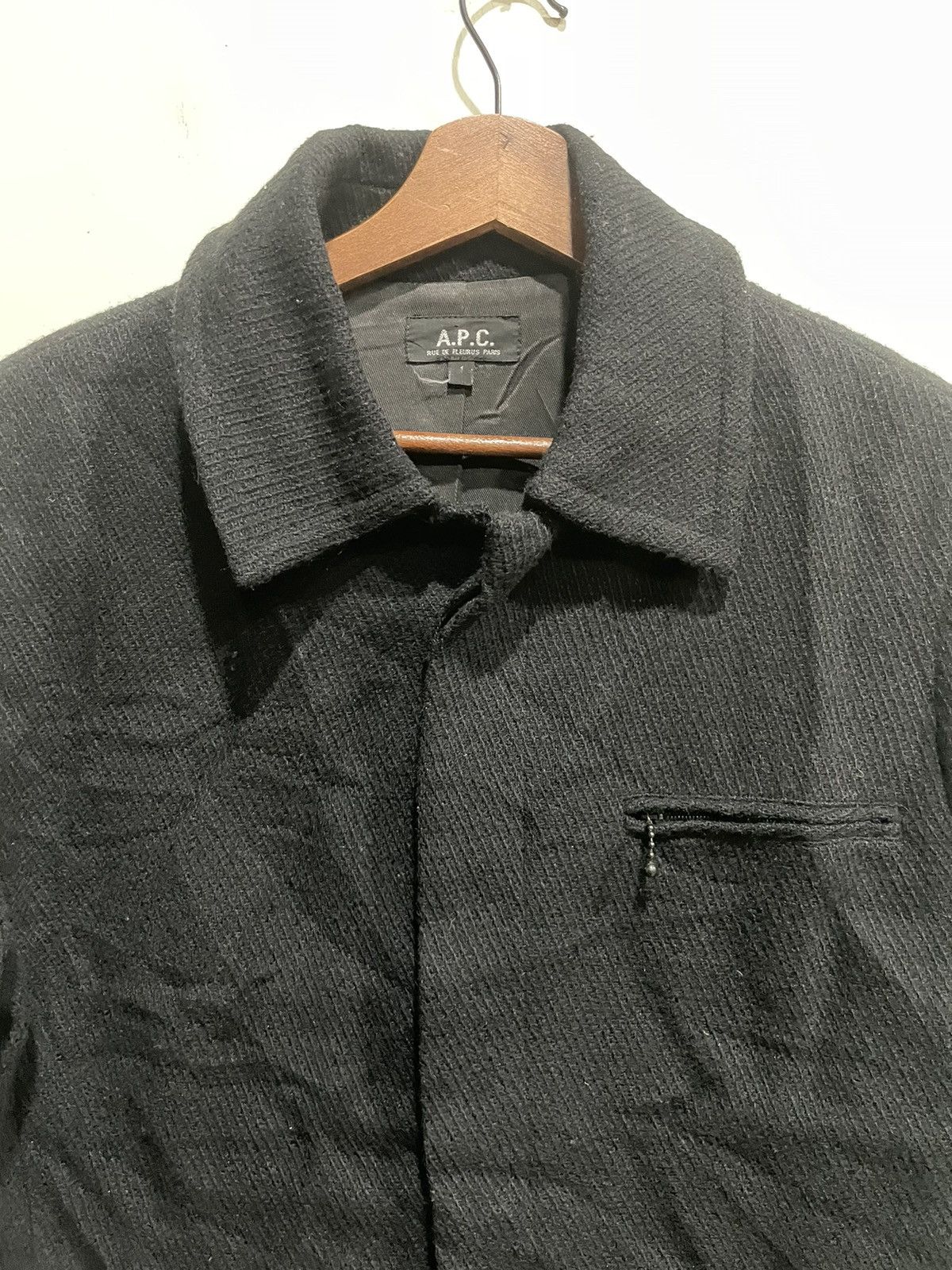 A.P.C. A.P.C HIVER 1999 black Coat Size S / US 4 / IT 40 - 3 Thumbnail