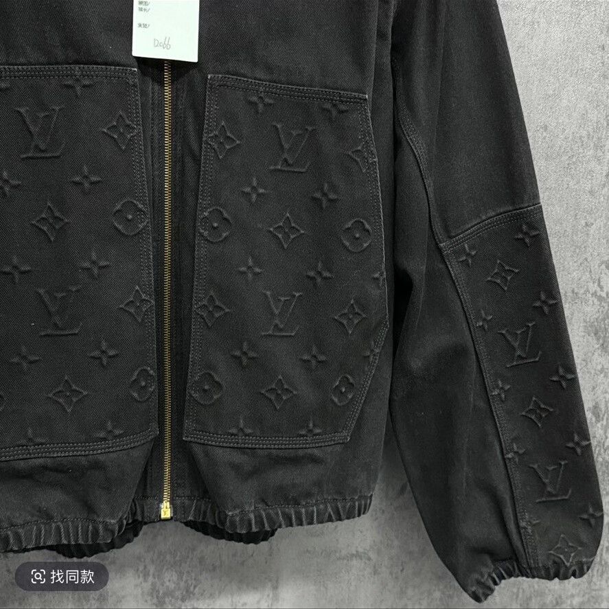 Louis Vuitton black louis vuitton logo hooded jacket Size US L / EU 52-54 / 3 - 2 Thumbnail