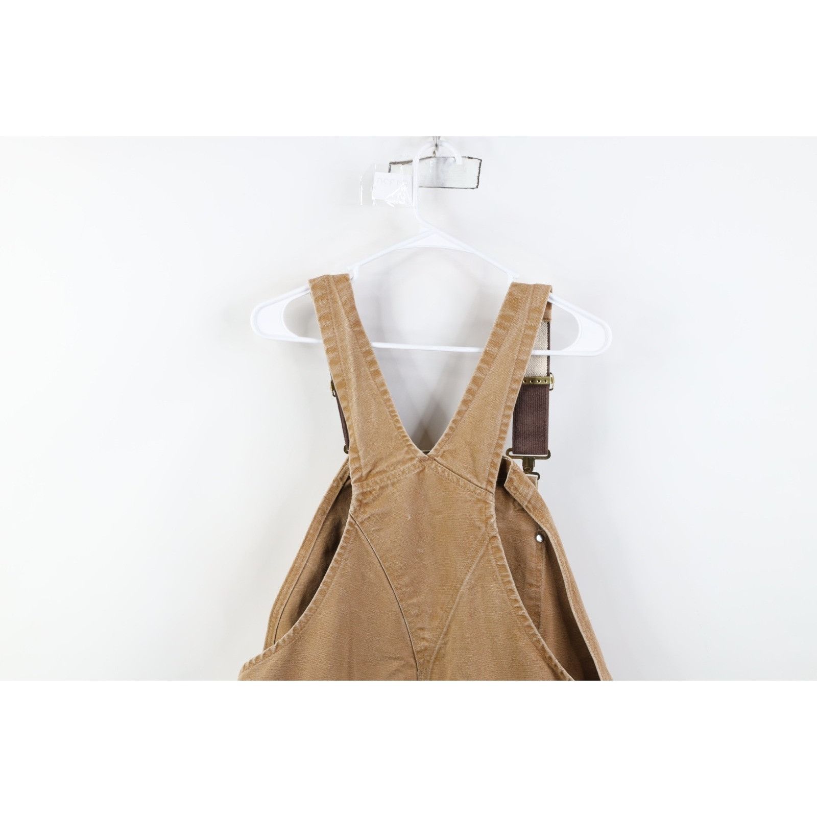 Carhartt Vintage Y2K Carhartt Faded Double Knee Canvas Overalls Size US 36 / EU 52 - 20 Thumbnail