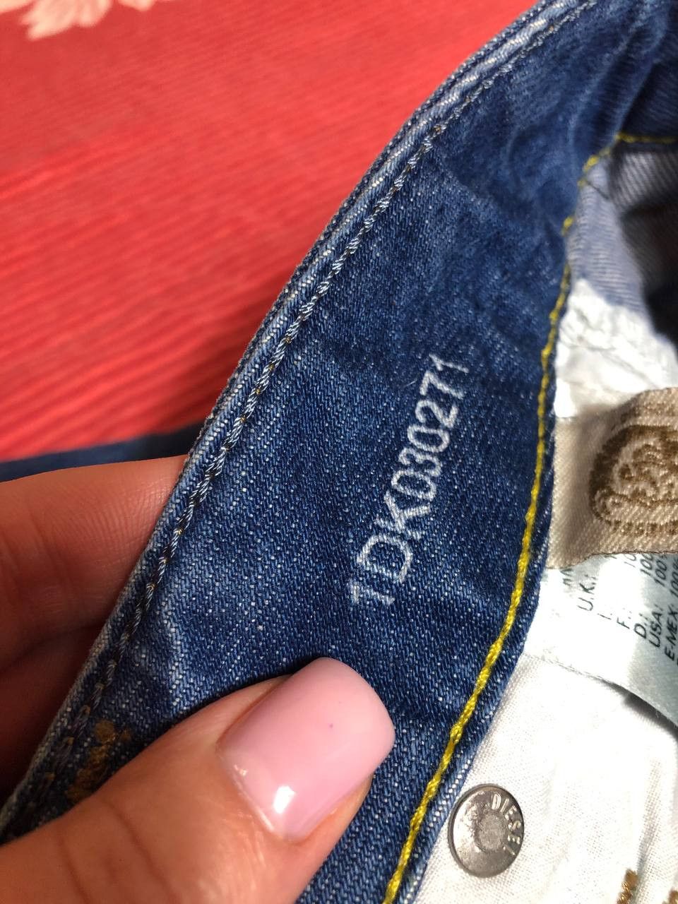 Diesel × Vintage Vintage Y2K Diesel Washed Distressed Denim Jeans Slim Size US 26 / EU 42 - 13 Thumbnail