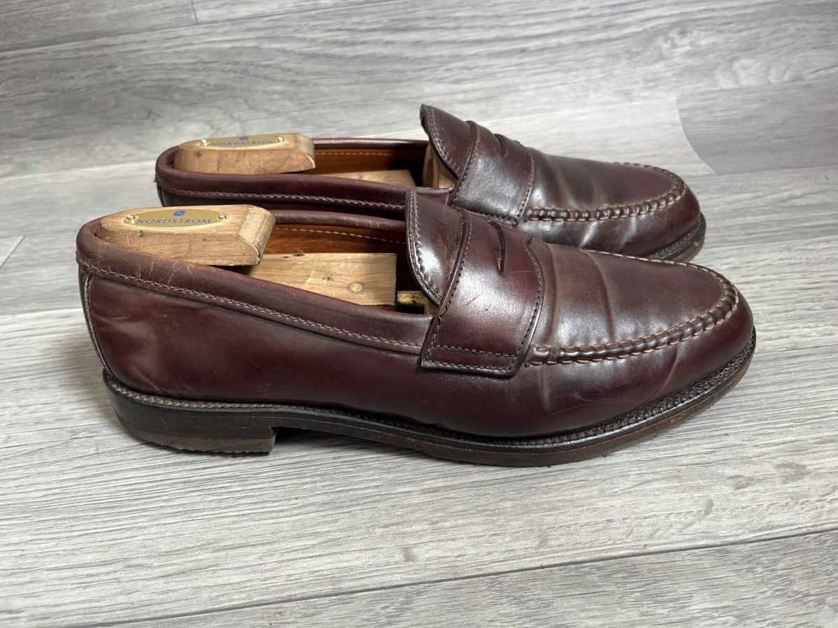Alden Alden shell cordovan penny loafers Size US 8.5 / EU 41-42 - 7 Thumbnail