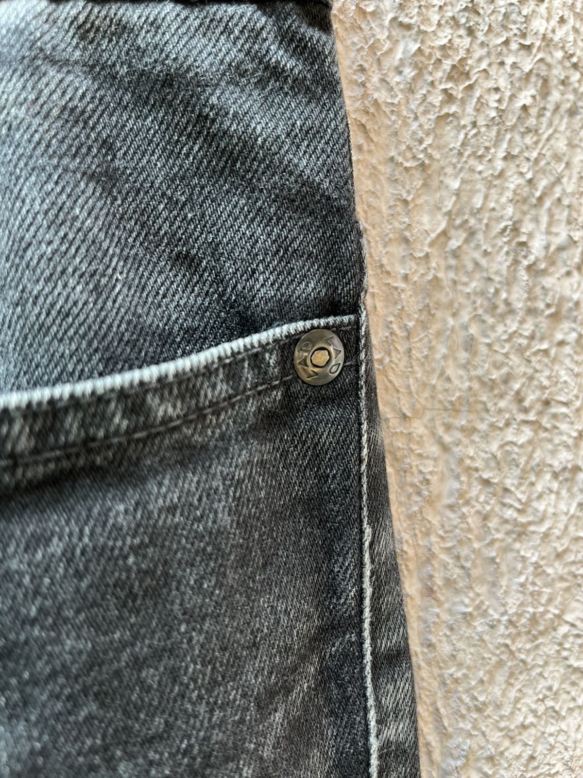 Japanese Brand LAD Musician Denim Black Wash Size US 30 / EU 46 - 11 Thumbnail