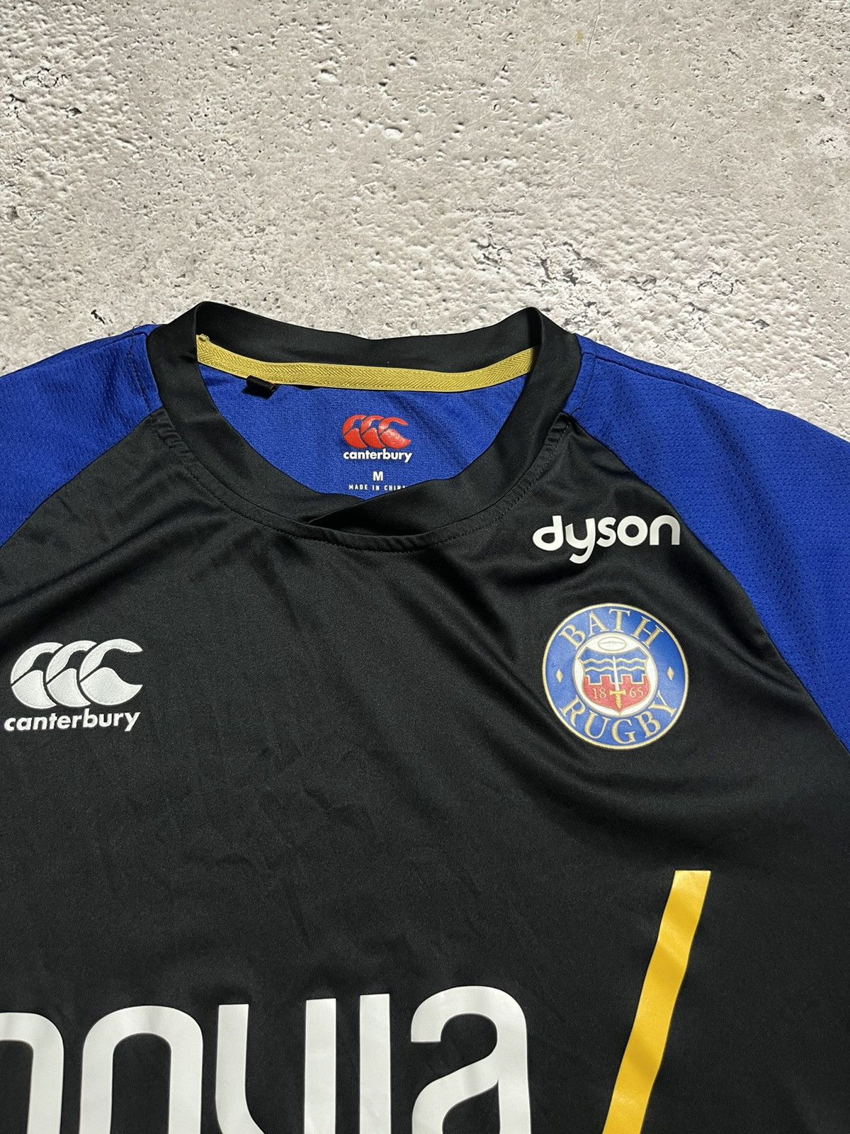Canterbury of New Zealand Bath Rugby Canterbury Vapodri Training Jersey – Official Size US M / EU 48-50 / 2 - 5 Thumbnail