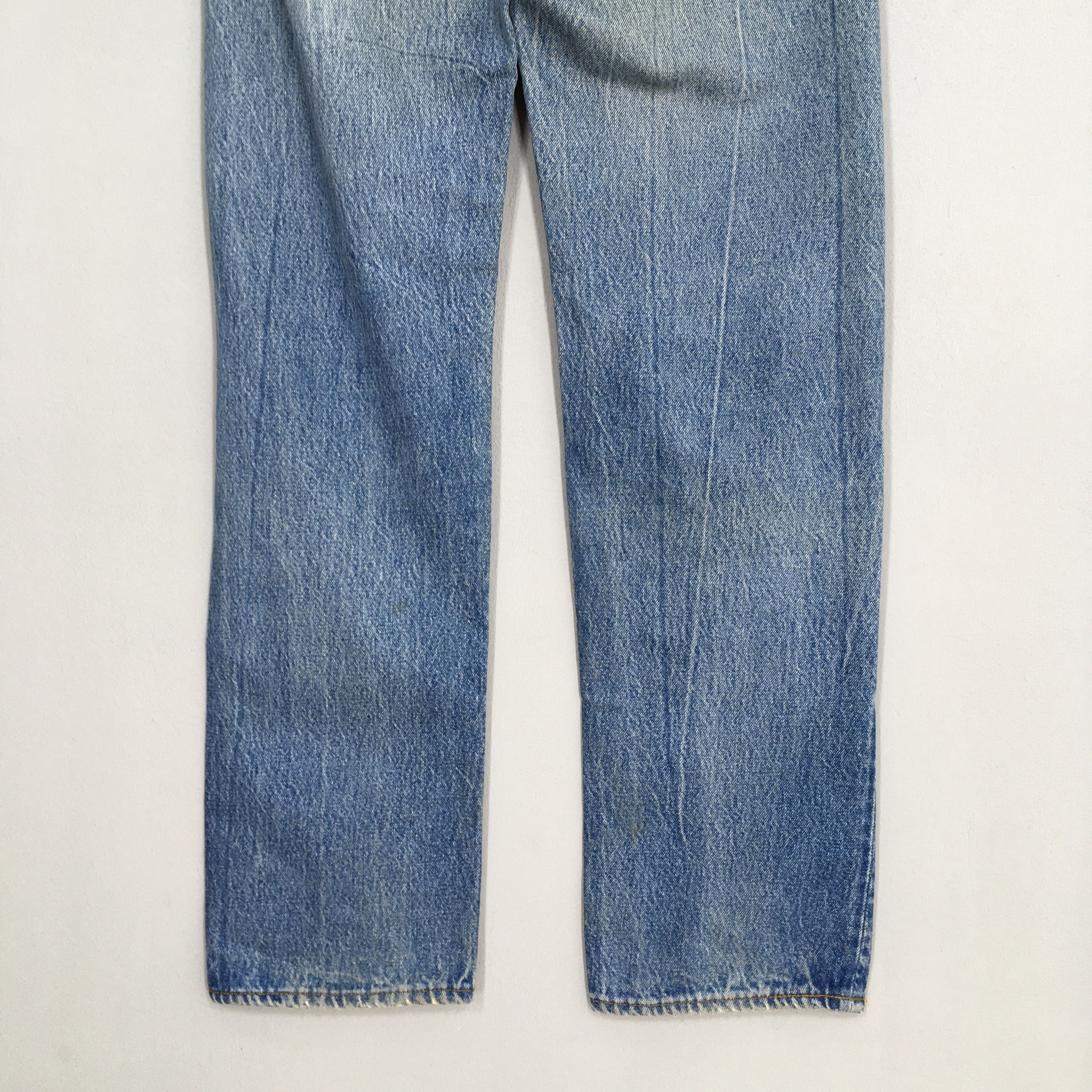 Levi's Size 30x33 Vintage 1980s Levi's 501 Distressed Jeans S189 Size US 30 / EU 46 - 14 Thumbnail