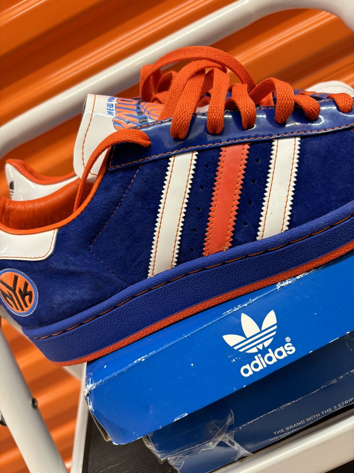FINAL DROP***RARE 06 ADIDAS X NBA NY KNICKS SUPERSTAR