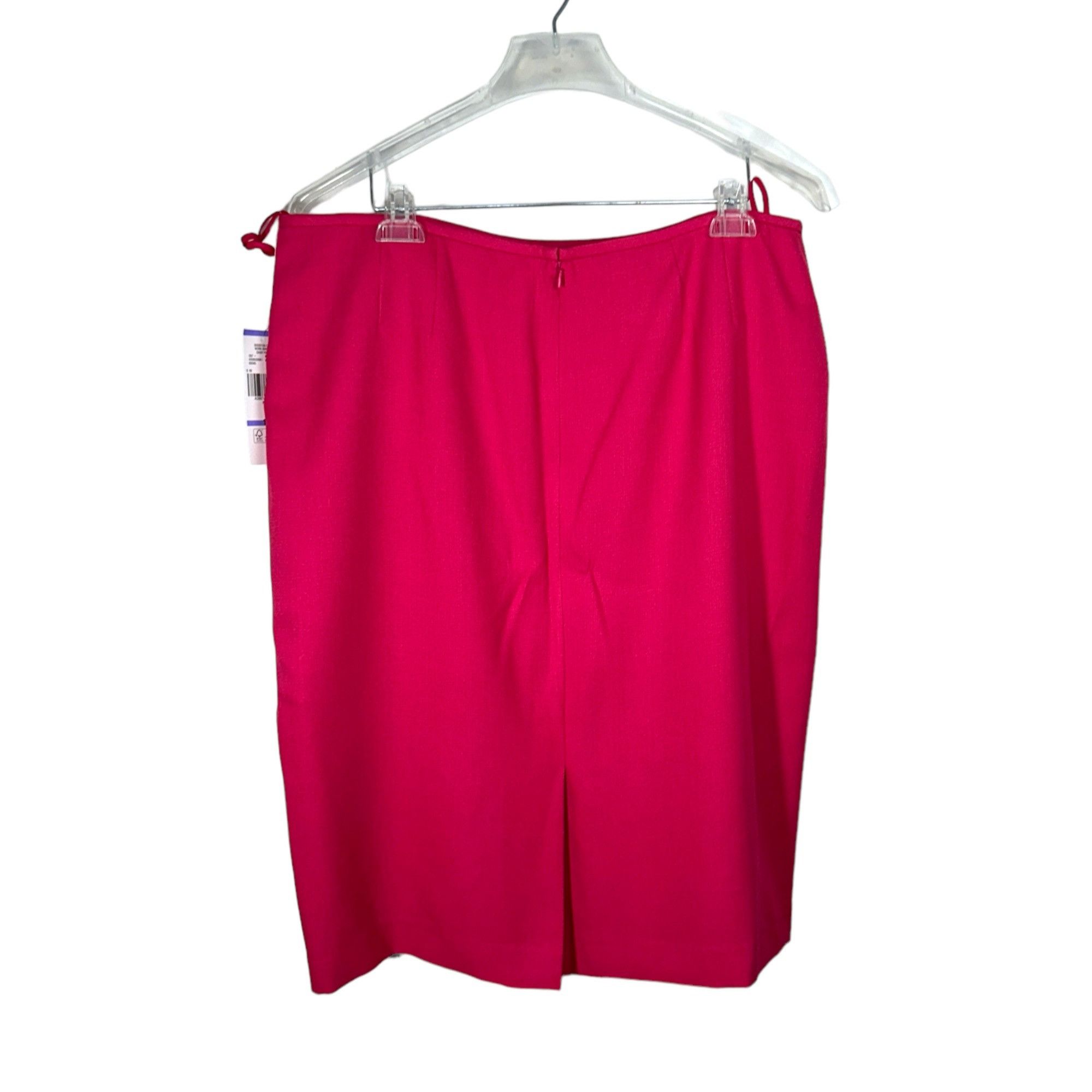 Evan Picone Evan Picone Women's Pink 2-Piece Skirt Suit Set Blazer & Ski Size 40" / US 18 - 6 Thumbnail