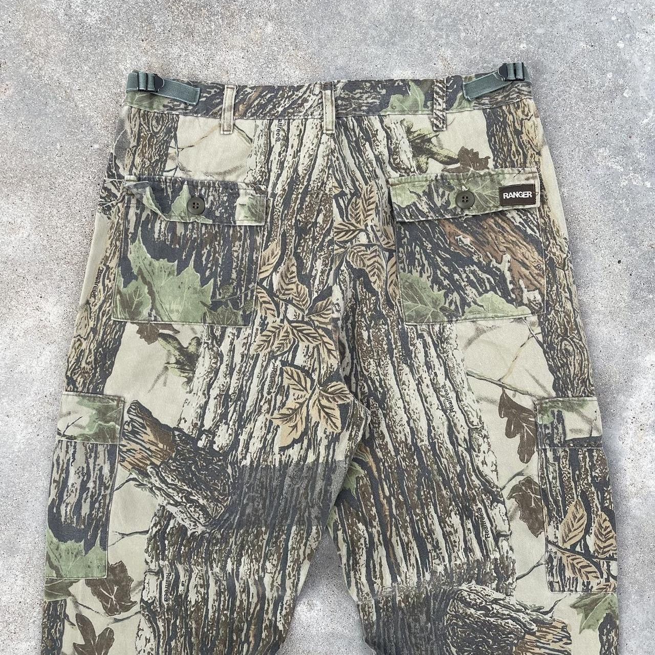 Japanese Brand × Vintage Crazy vintage essential 90s baggy faded camo pants Size US 34 / EU 50 - 6 Thumbnail