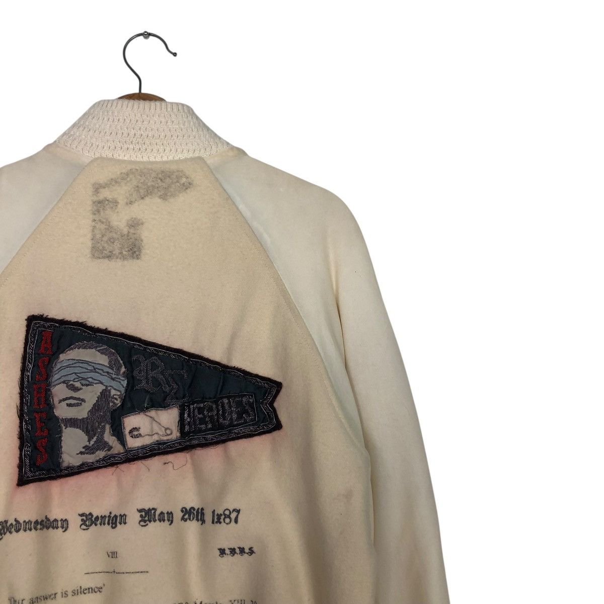 Raf Simons 🔥RAF SIMONS ASHES & HEROES 2006/2007 COLLECTIONS WOOL BOMBER Size US M / EU 48-50 / 2 - 6 Thumbnail