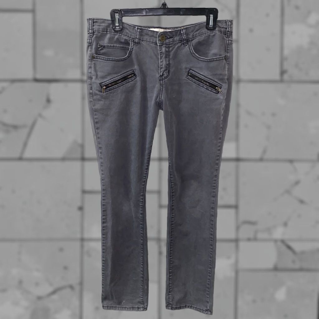 Vintage Pilcro Womens Gray Zip Fly Casual Pants Size 34 X 31 -> Pilcro Womens Gray Casual Pants Size 34 X 31 Size 24" / US 00 / IT 34 - 1 Thumbnail