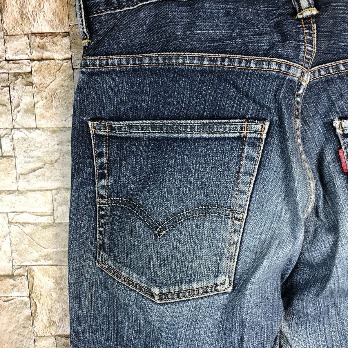 Levi's Levis Blue Denim Pants #7569 Size US 32 / EU 48 - 17 Thumbnail