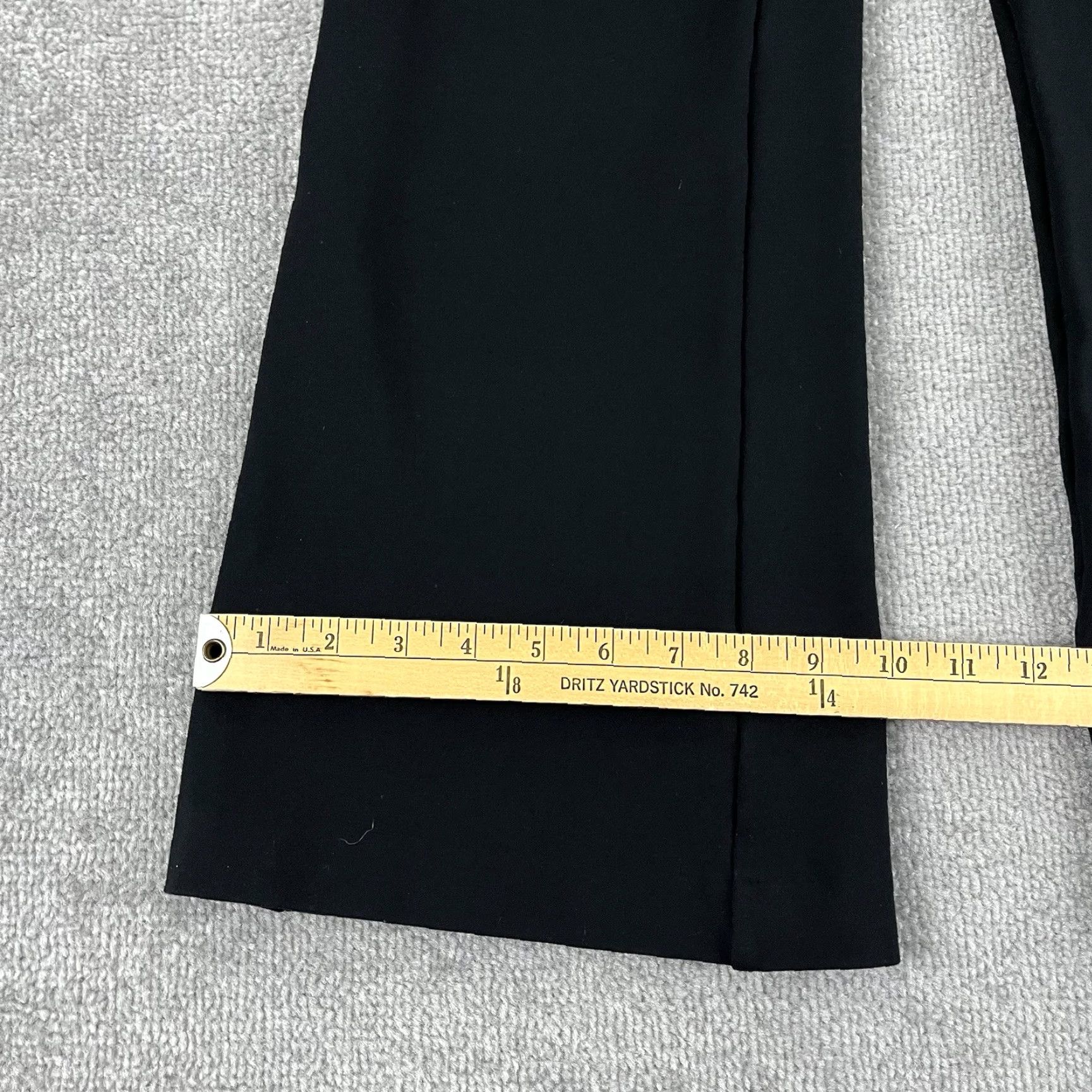 Spanx Spanx Pants Women PS Petite Small Black Flared Wide Leg Lounge Womens Size 28" / US 6 / IT 42 - 7 Thumbnail
