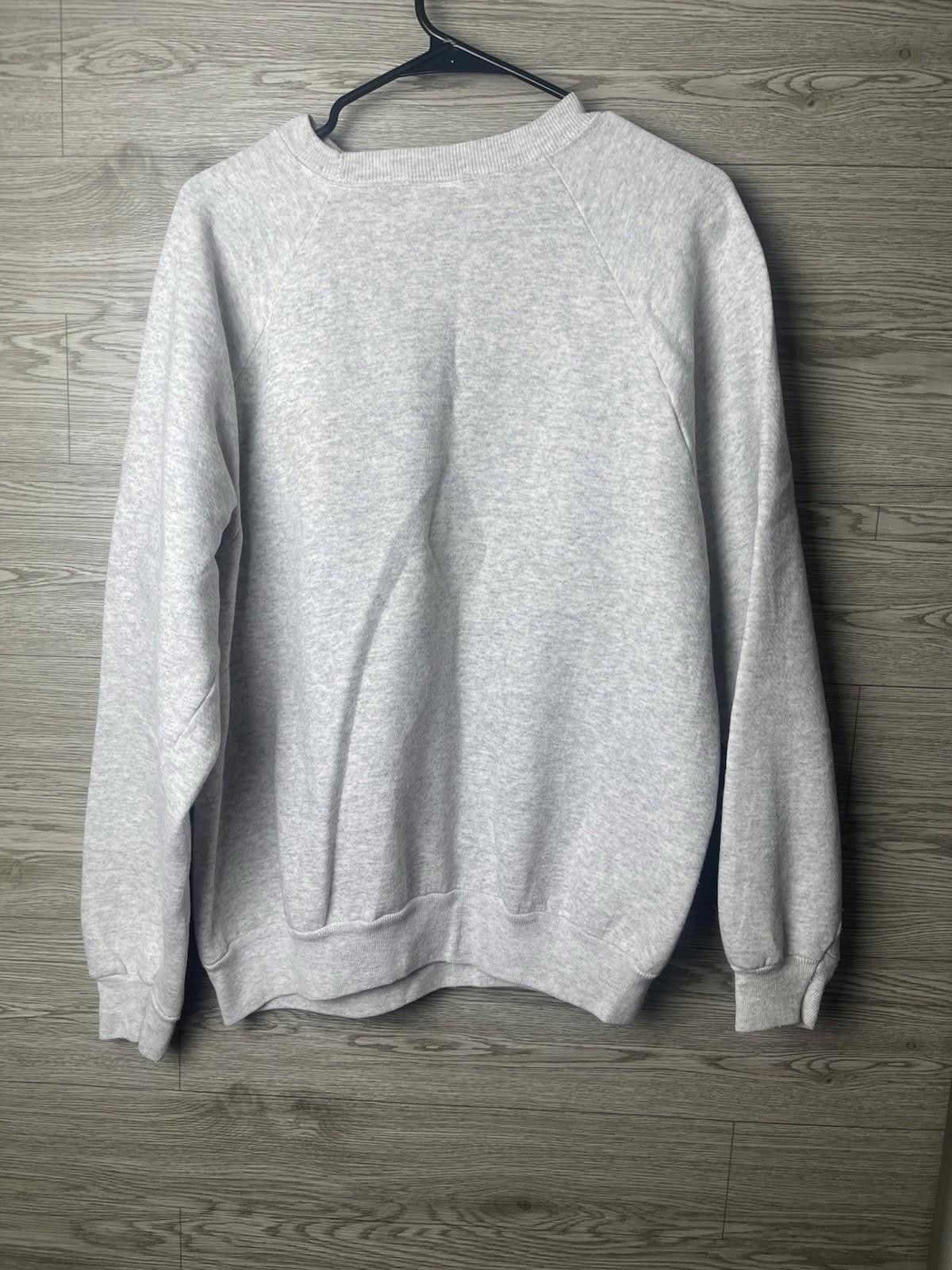 Hanes Vintage Martin Luther King Jr Sweatshirt Hanes Activewear XL Size US XL / EU 56 / 4 - 2 Thumbnail
