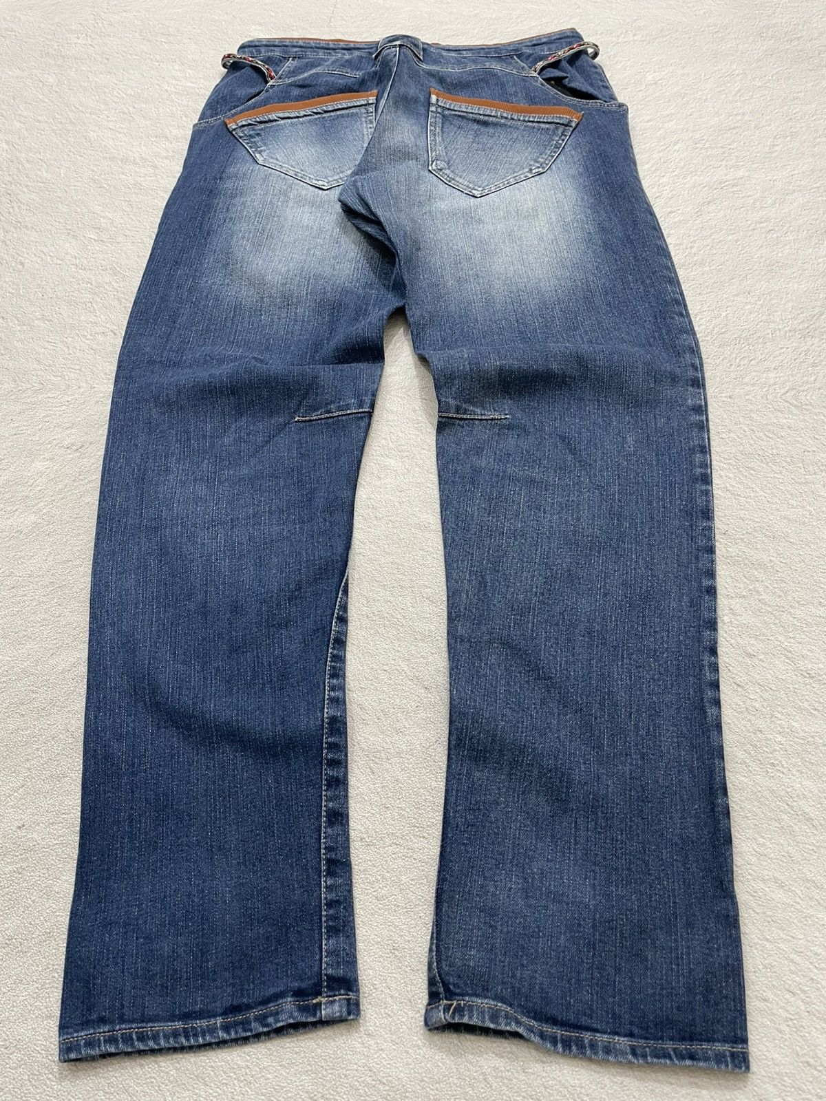 Hysteric Glamour 2000s Blue Jeans Stonewash Y2K Size 30" / US 8 / IT 44 - 2 Thumbnail