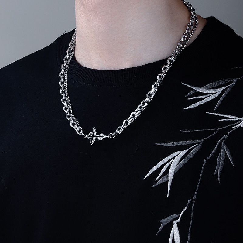 Other Dark STEAL! Y2K Chains Necklace Chain Size ONE SIZE - 2 Thumbnail