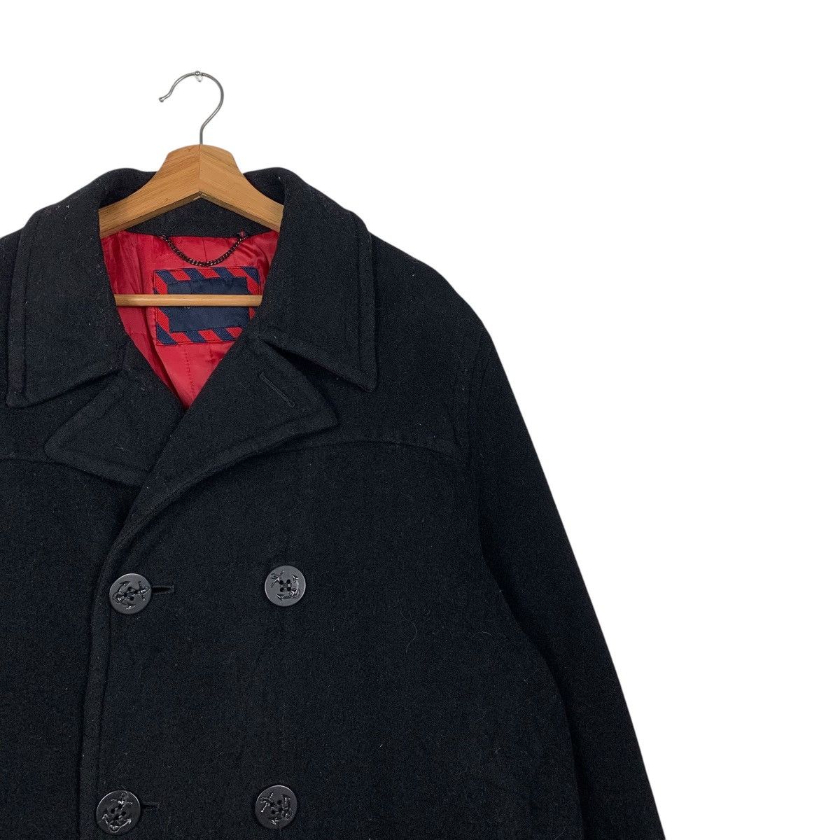 Tommy Hilfiger Double Breasted Wool Jacket