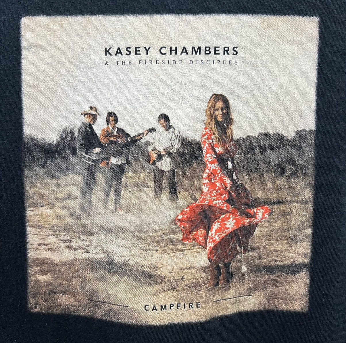 Band Tees × Vintage VINTAGE KASEY CHAMBERS&THE FIRESIDE DISCIPLES CAMPFIRE SHIRT Size US M / EU 48-50 / 2 - 3 Thumbnail