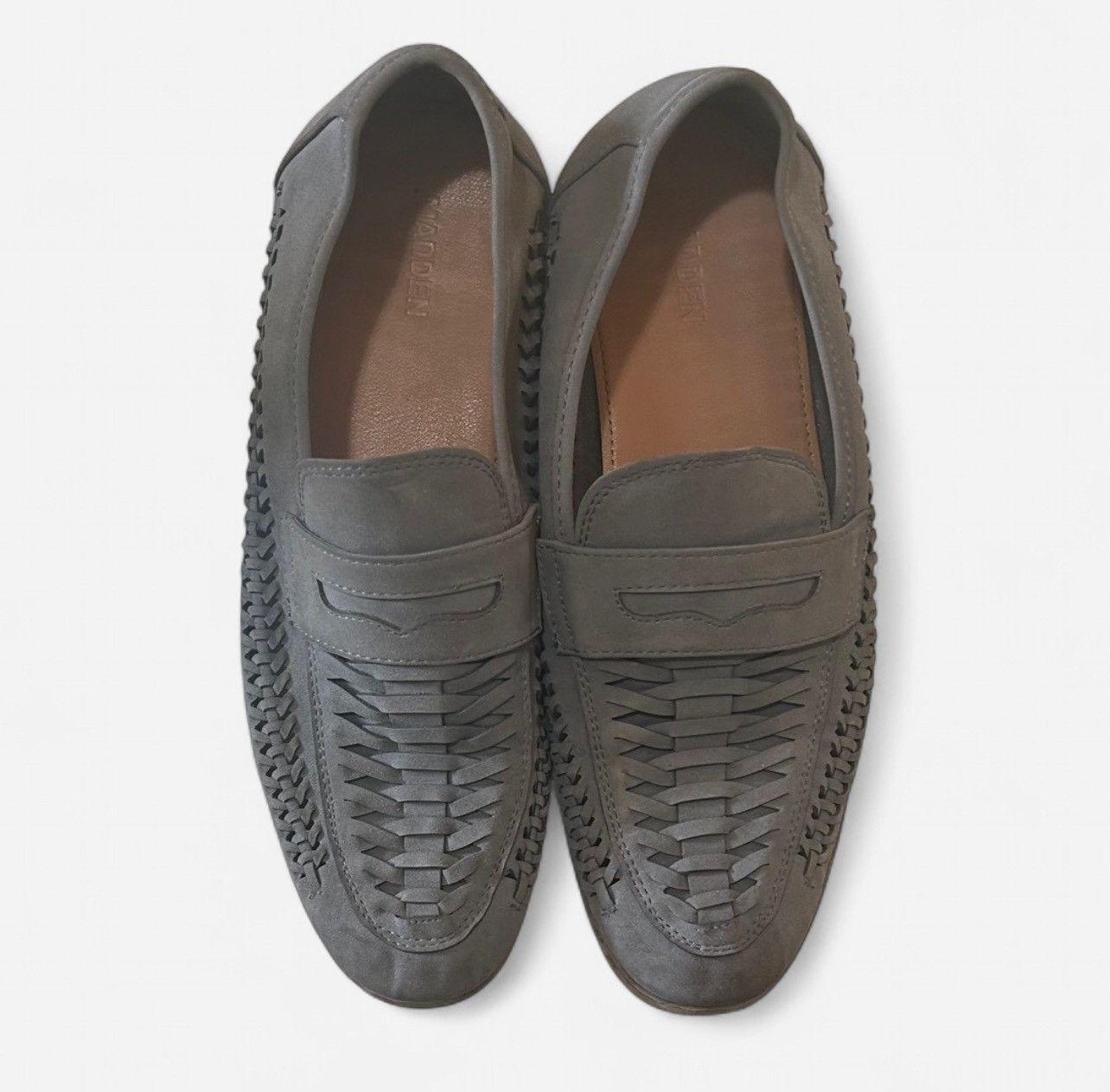 Steve Madden Steve Madden Gray Woven Josten Slip On Penny Loafers Size 11 Size US 11 / EU 44 - 7 Thumbnail