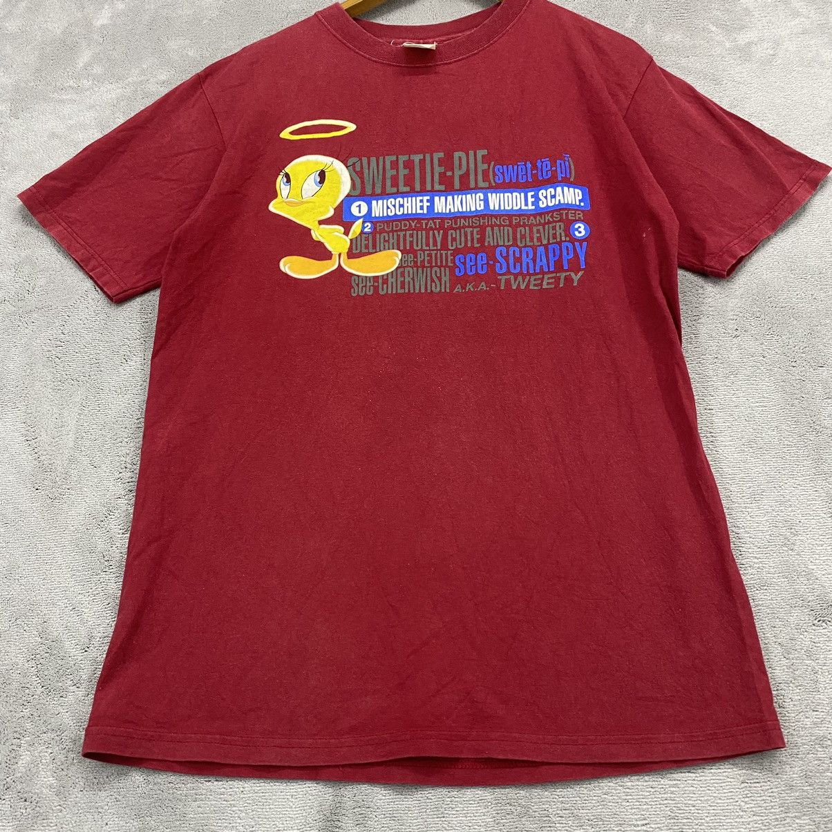 Cartoon Network × Vintage Vintage Tweety Tee Size M Made In Usa Size US M / EU 48-50 / 2 - 7 Thumbnail