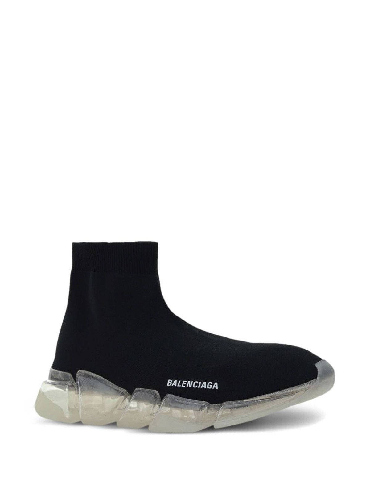 Balenciaga o1s1wg110126 Speed 2.0 Full Clear Recycled Knit Sneakers Size US 9 / IT 39 - 3 Thumbnail