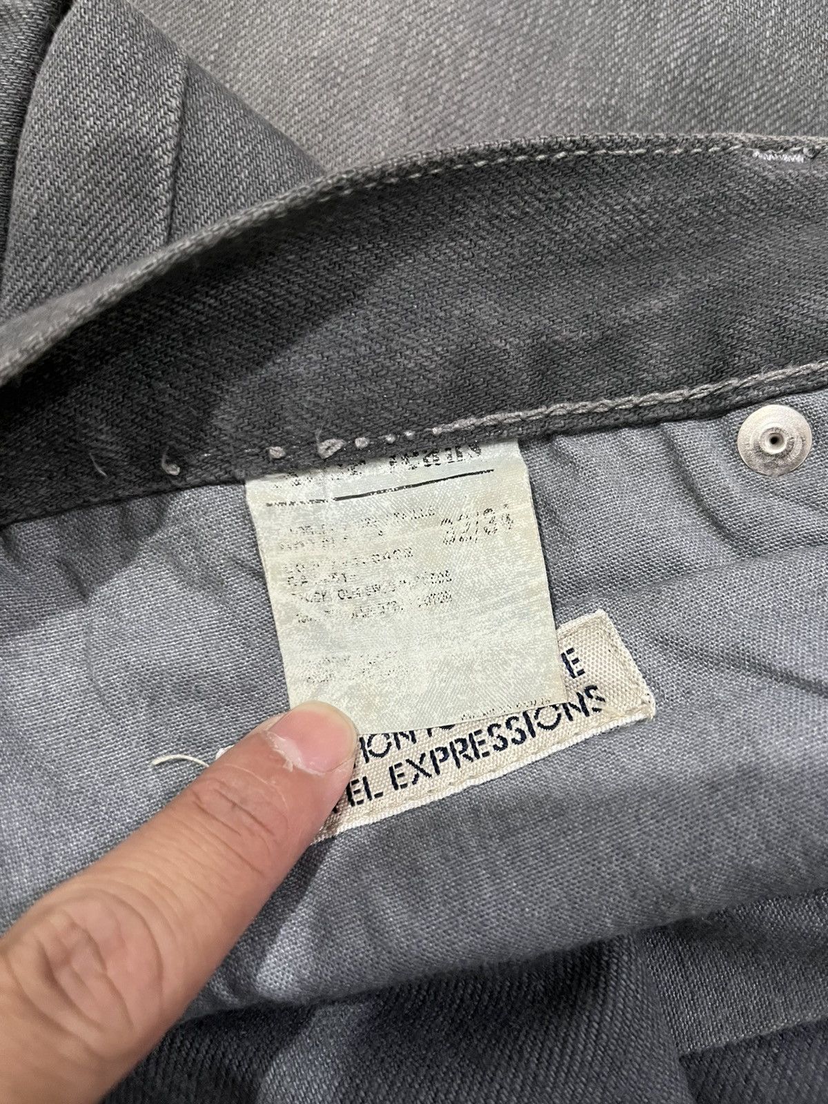 Acne Studios ACNE 1996 GIMP JEANS ARCHIVE Size US 34 / EU 50 - 6 Thumbnail