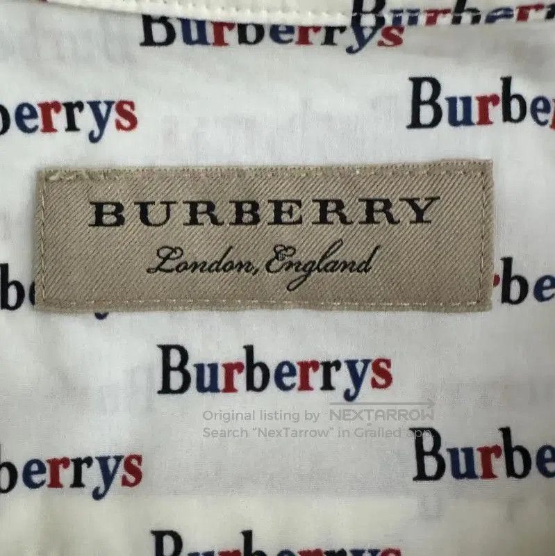 Burberry Burberry Women's Short Sleeve Printed Shirt. Size M / US 6-8 / IT 42-44 - 4 Thumbnail