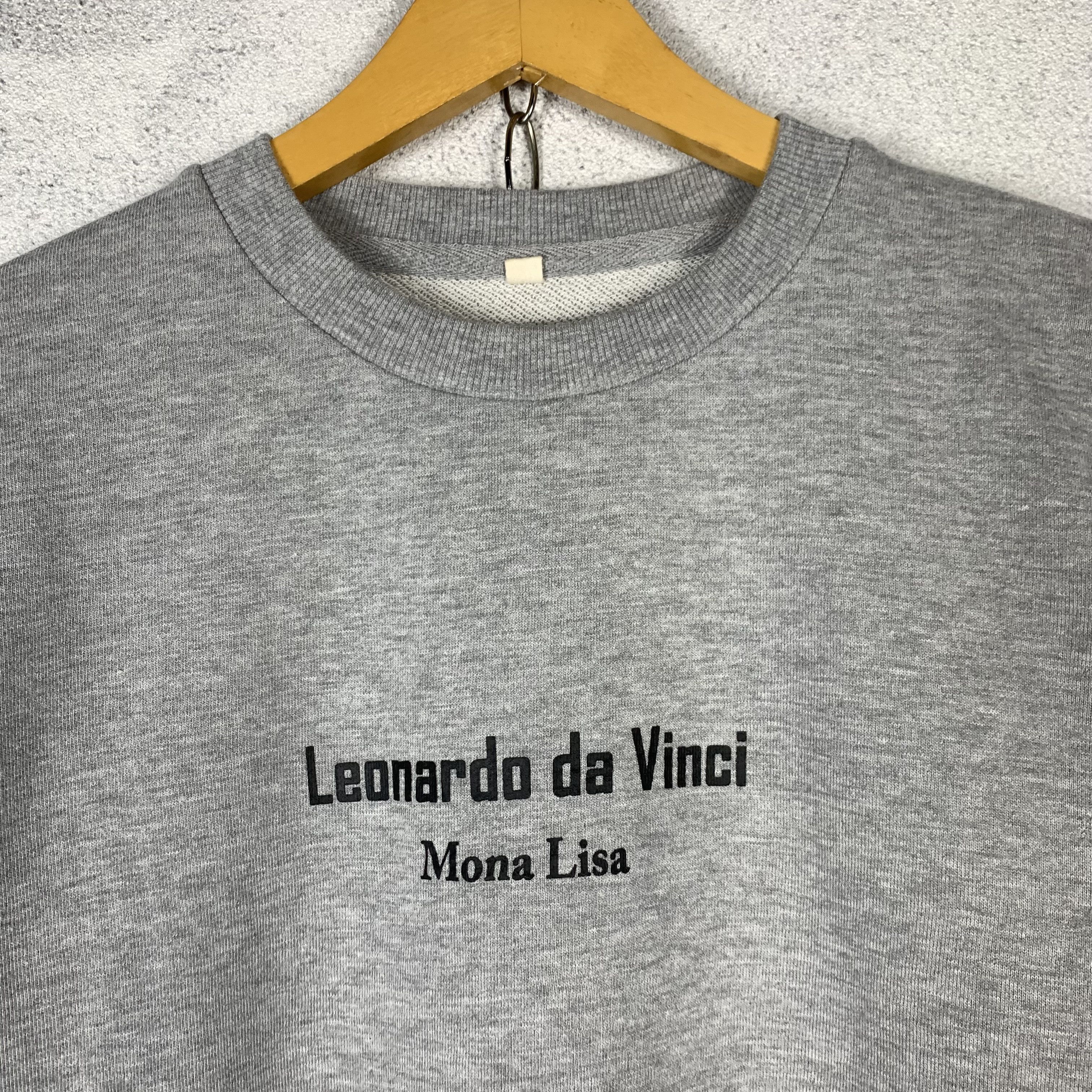Japanese Brand Monalisa Leonardo da Vinci Sweatshirt Crewneck Size US M / EU 48-50 / 2 - 4 Thumbnail