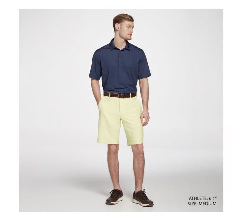Other Walter Hagan Perfect 11 Bright Yellow Golf Shorts Size 36 Size US 36 / EU 52 - 1 Thumbnail