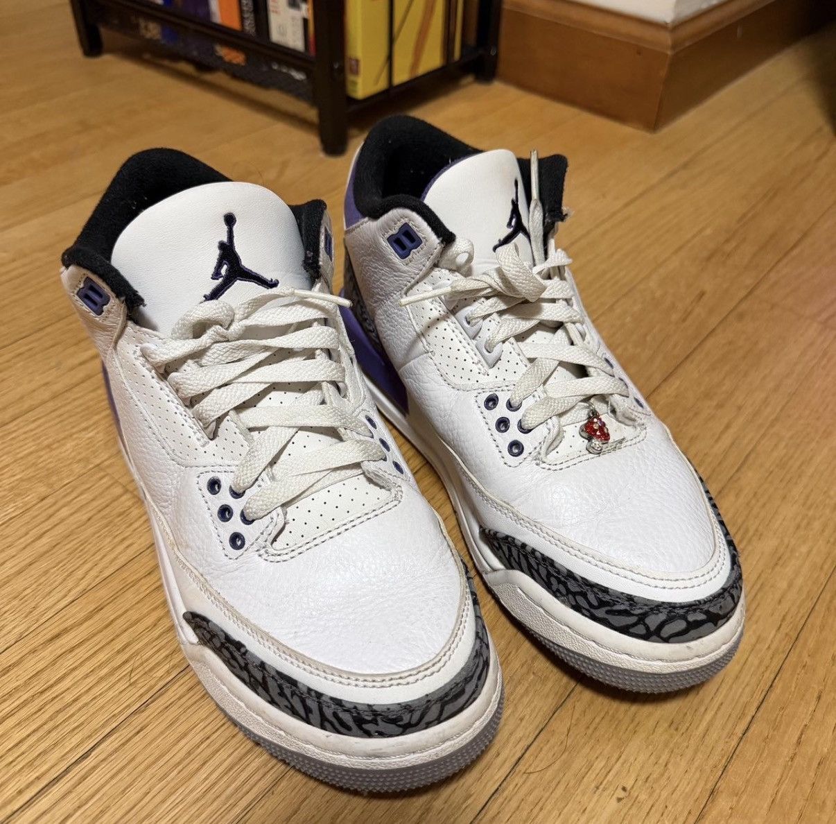 Jordan Brand Jordan 3 Retro Dark Iris Size US 7 / EU 40 - 1 Thumbnail
