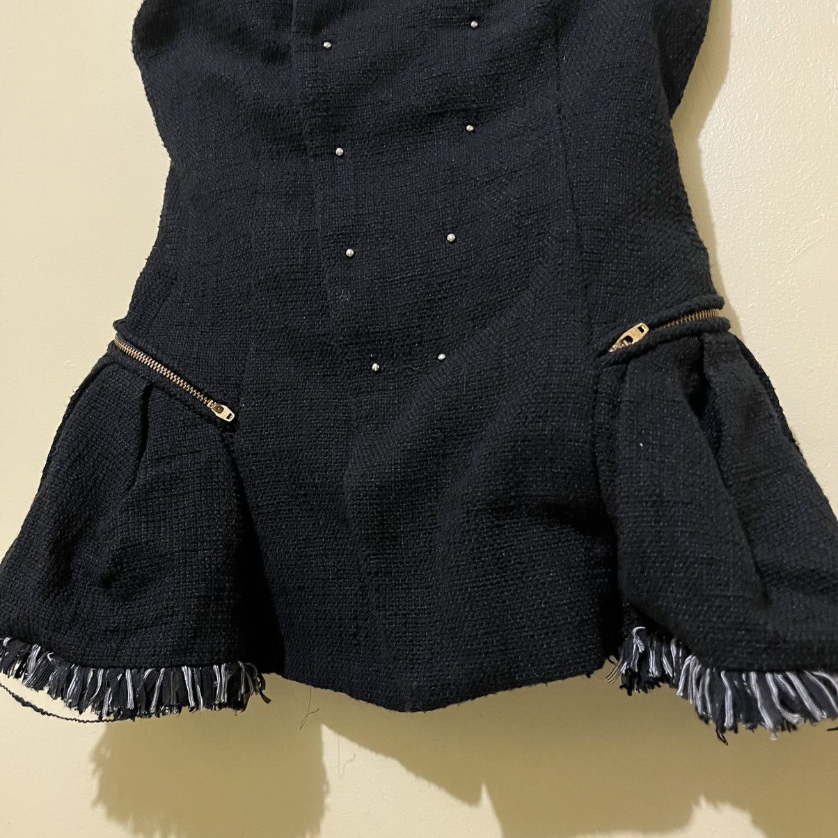 Toga TOGA ARCHIVES - TWEED TUBE TOP Size S / US 4 / IT 40 - 6 Thumbnail