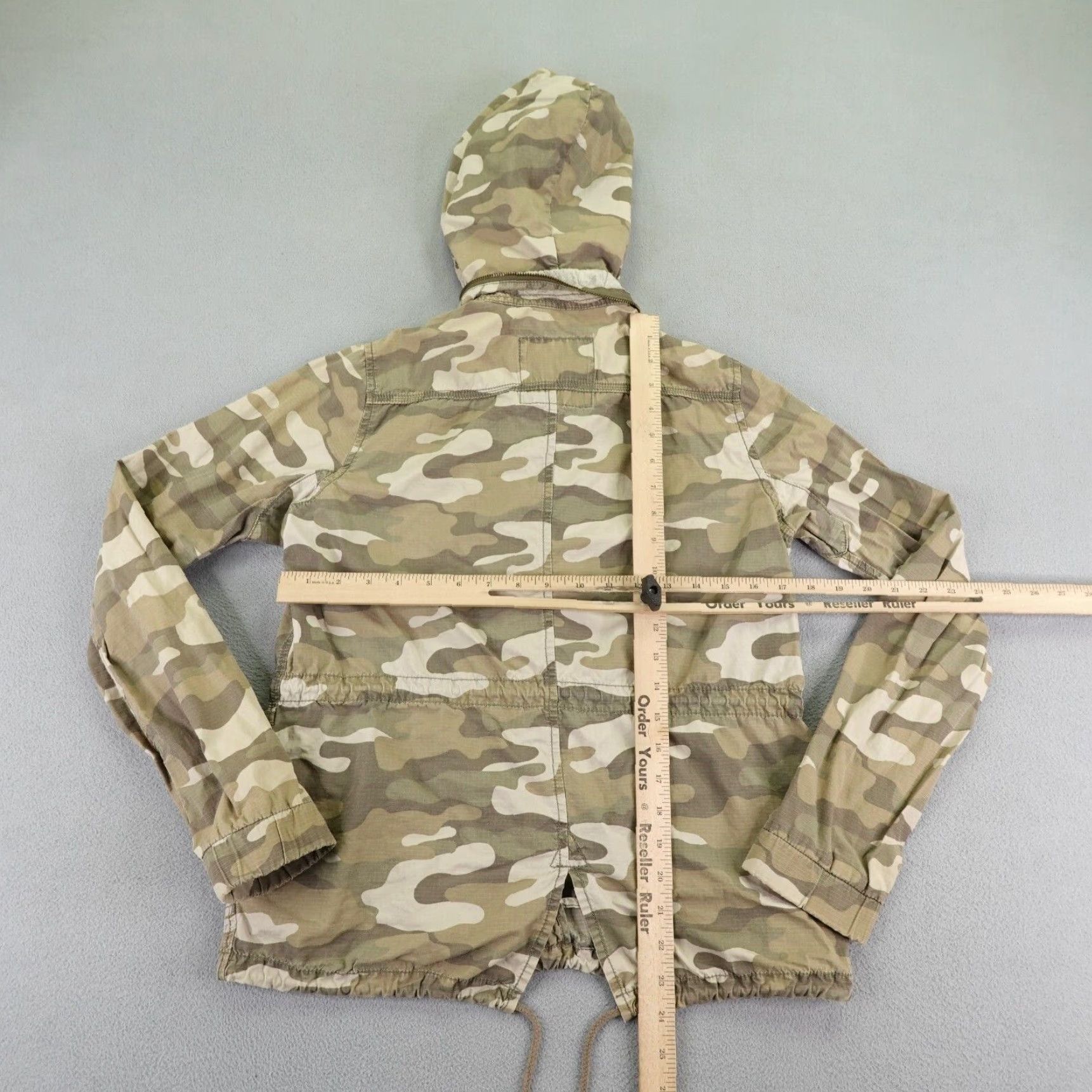 American Eagle Outfitters VINTAGE American Eagle Military Jacket Women Small Camouflage Cotton Canvas Casual Outdoor Size S / US 4 / IT 40 - 7 Thumbnail