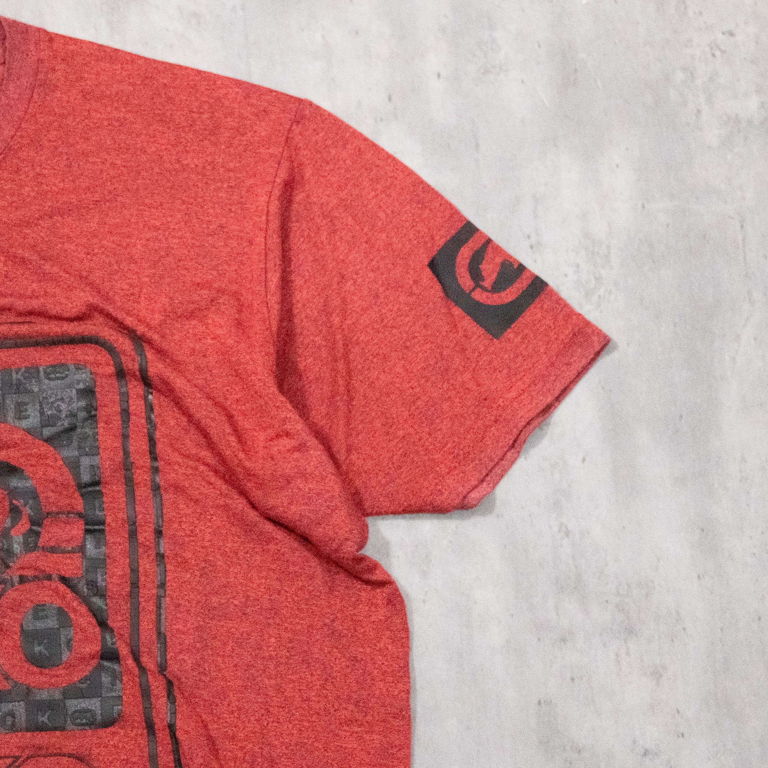 Ecko Unltd. Ecko Unlimited Big Print Burgundy Red Double Stitch T-Shirt Size US M / EU 48-50 / 2 - 5 Thumbnail