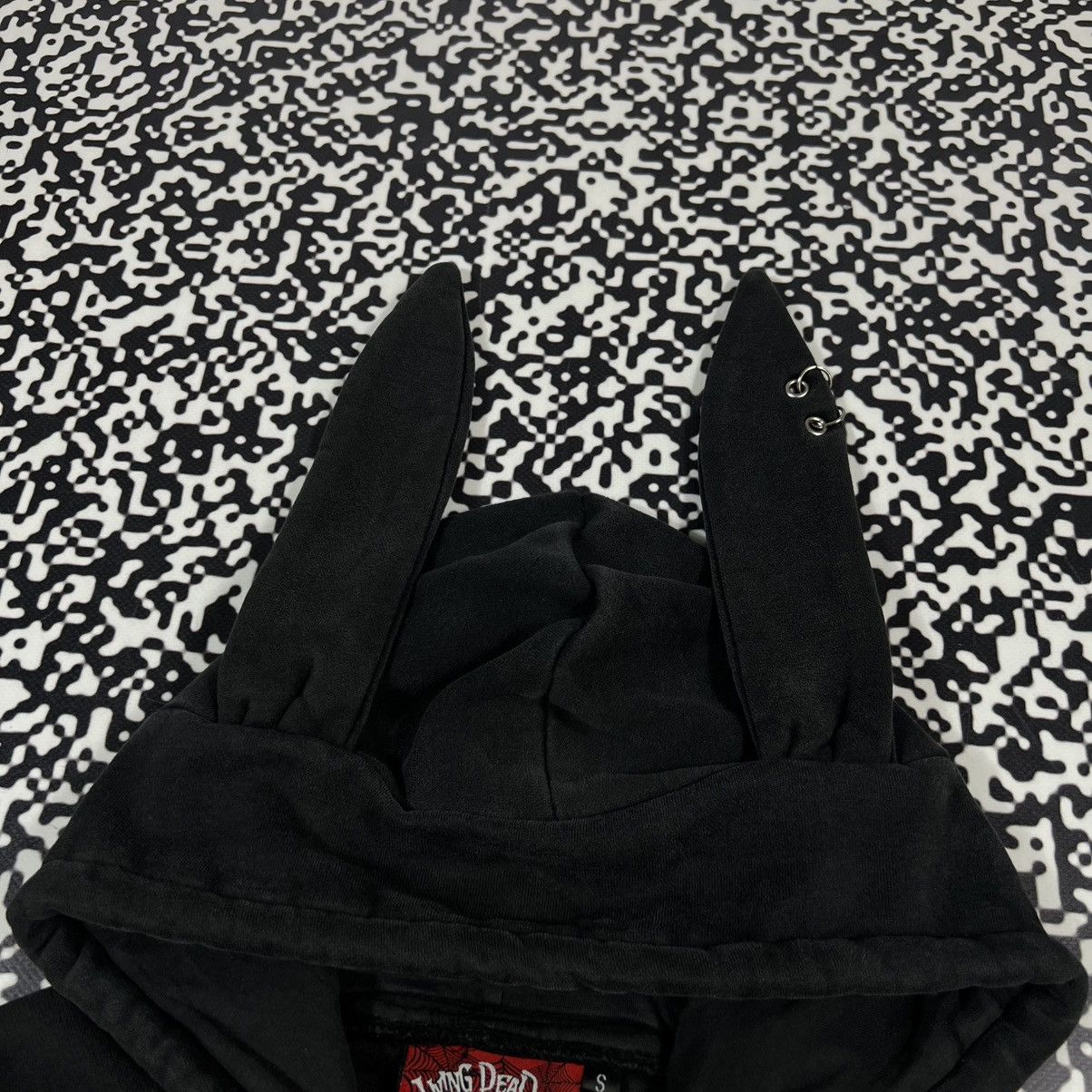 Japanese Brand Vintage Y2K Living Dead Souls Gothic Bunny Style Zip Hoode Size S / US 4 / IT 40 - 16 Thumbnail