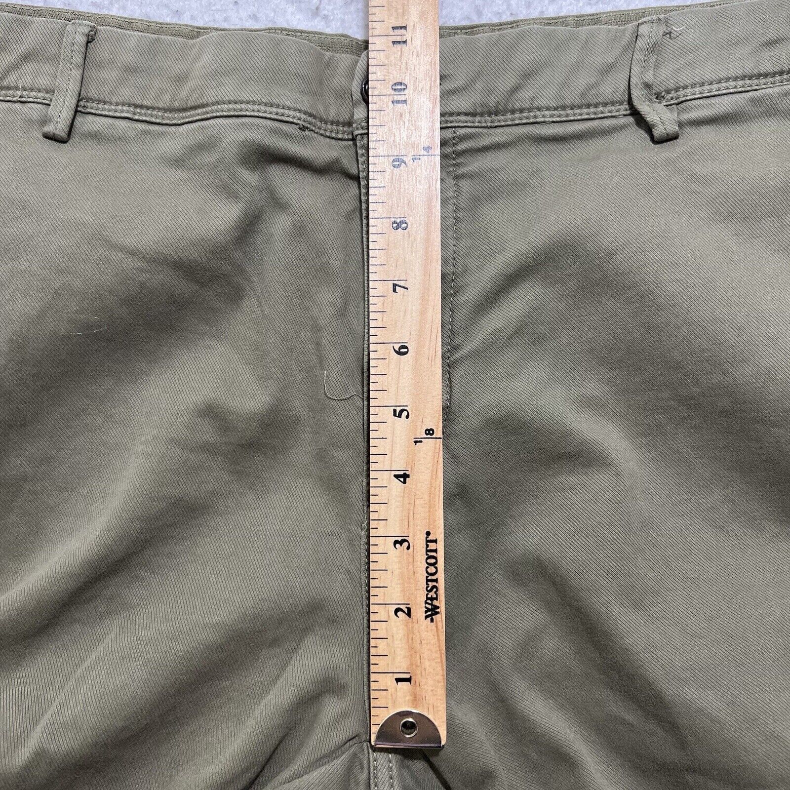 Other Cortefiel 42 Regular Fit Olive Green Straight Chino Pants Size US 42 / EU 58 - 11 Thumbnail