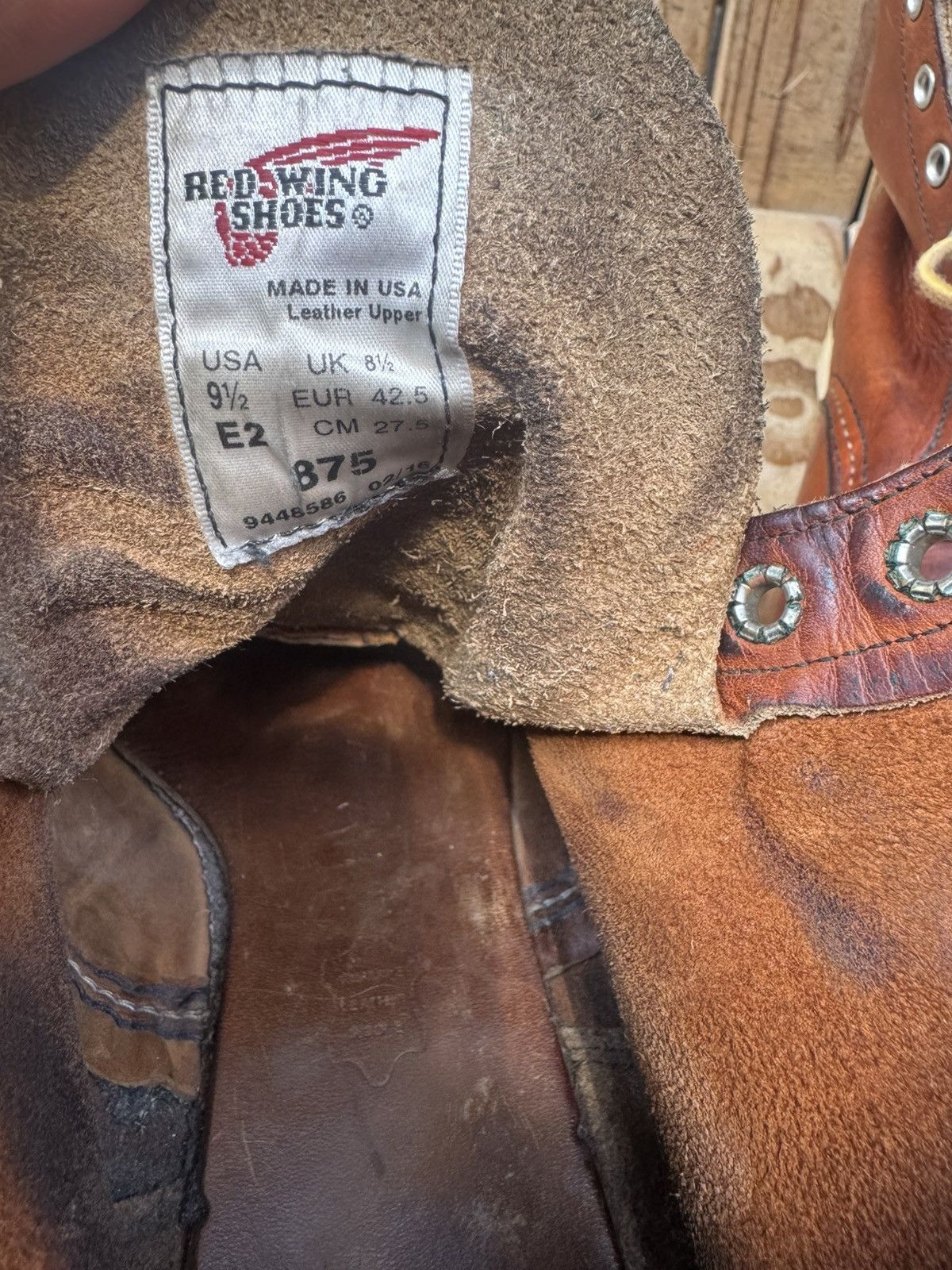 Red Wing Red Wing Heritage 875 Moc Toe Brown Boots USA 9.5 E2 UK 8.5 Size US 9.5 / EU 42-43 - 20 Thumbnail