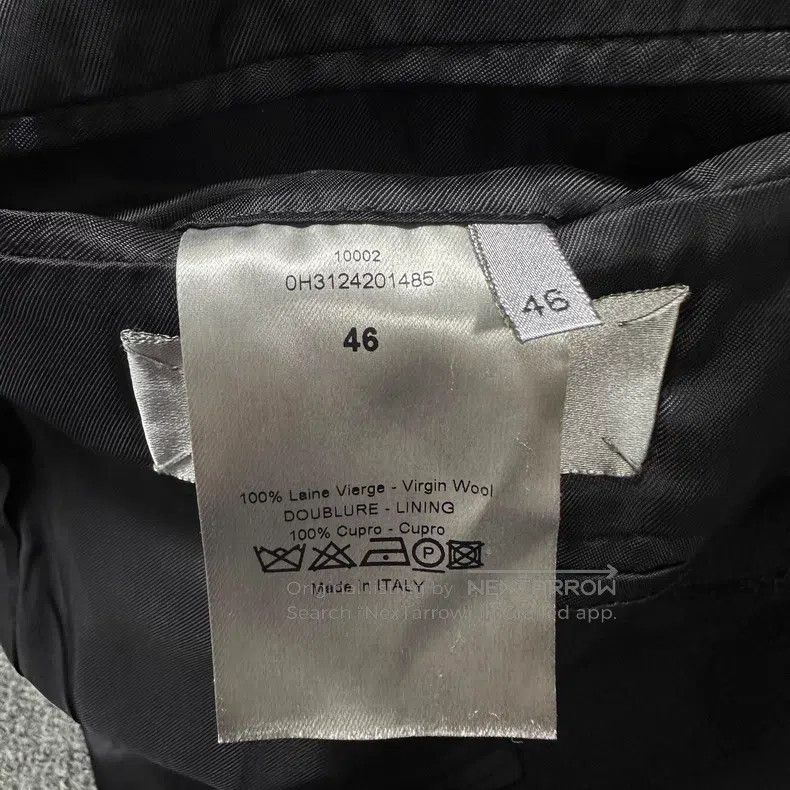 Dior Dior Black scarf bib suit Size 46R - 6 Thumbnail