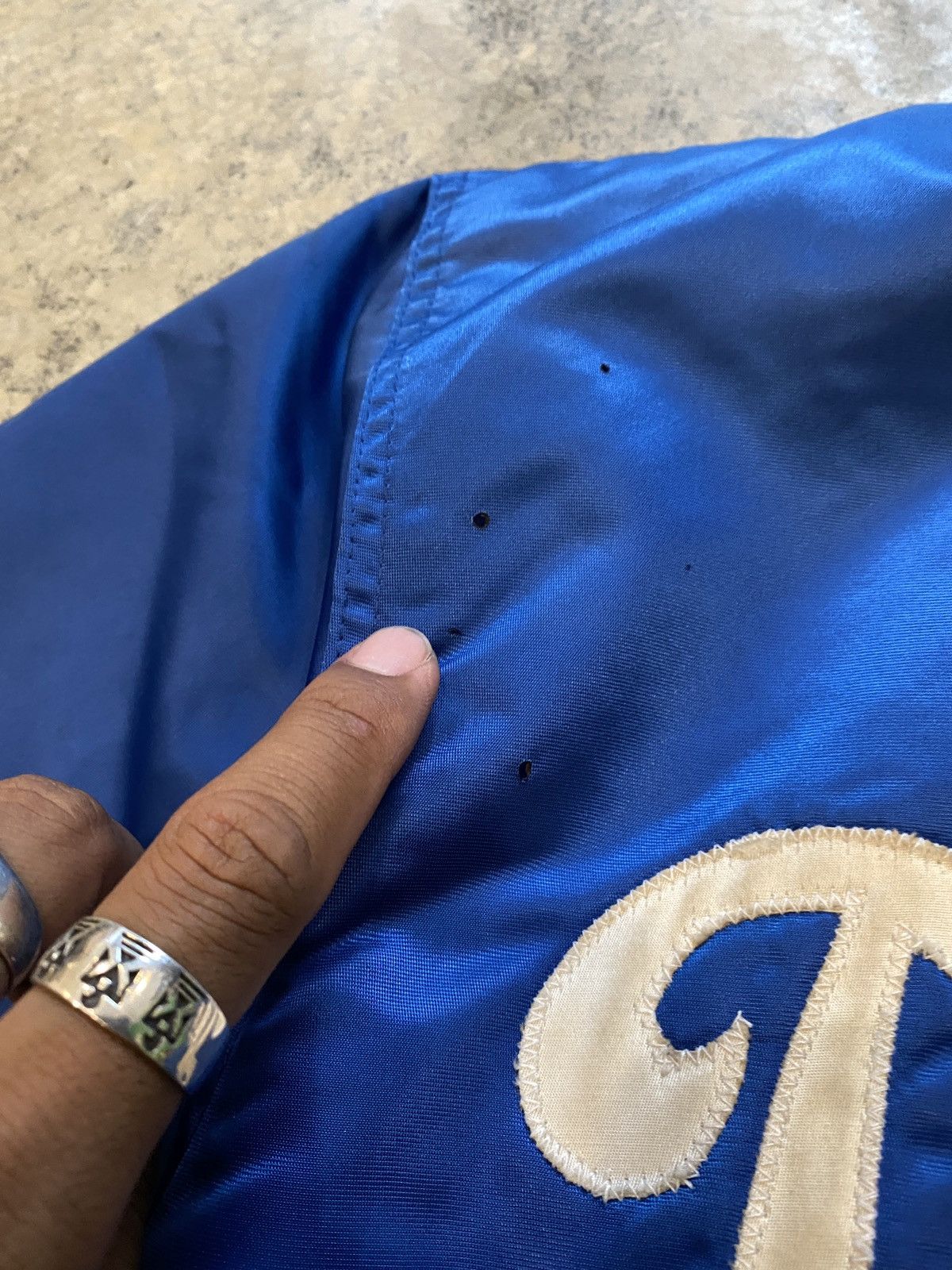 MLB Vintage La Dodgers Varsity Size US M / EU 48-50 / 2 - 8 Thumbnail