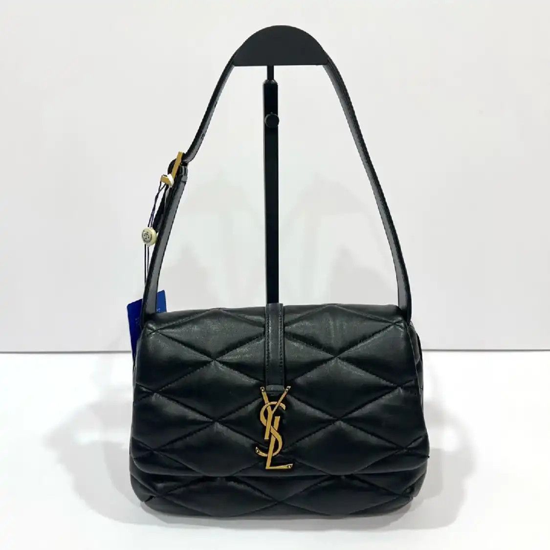 Saint Laurent Paris Saint Laurent Paris YSL LE 57 black sheepskin quilted shoulder bag Size ONE SIZE - 1 Thumbnail