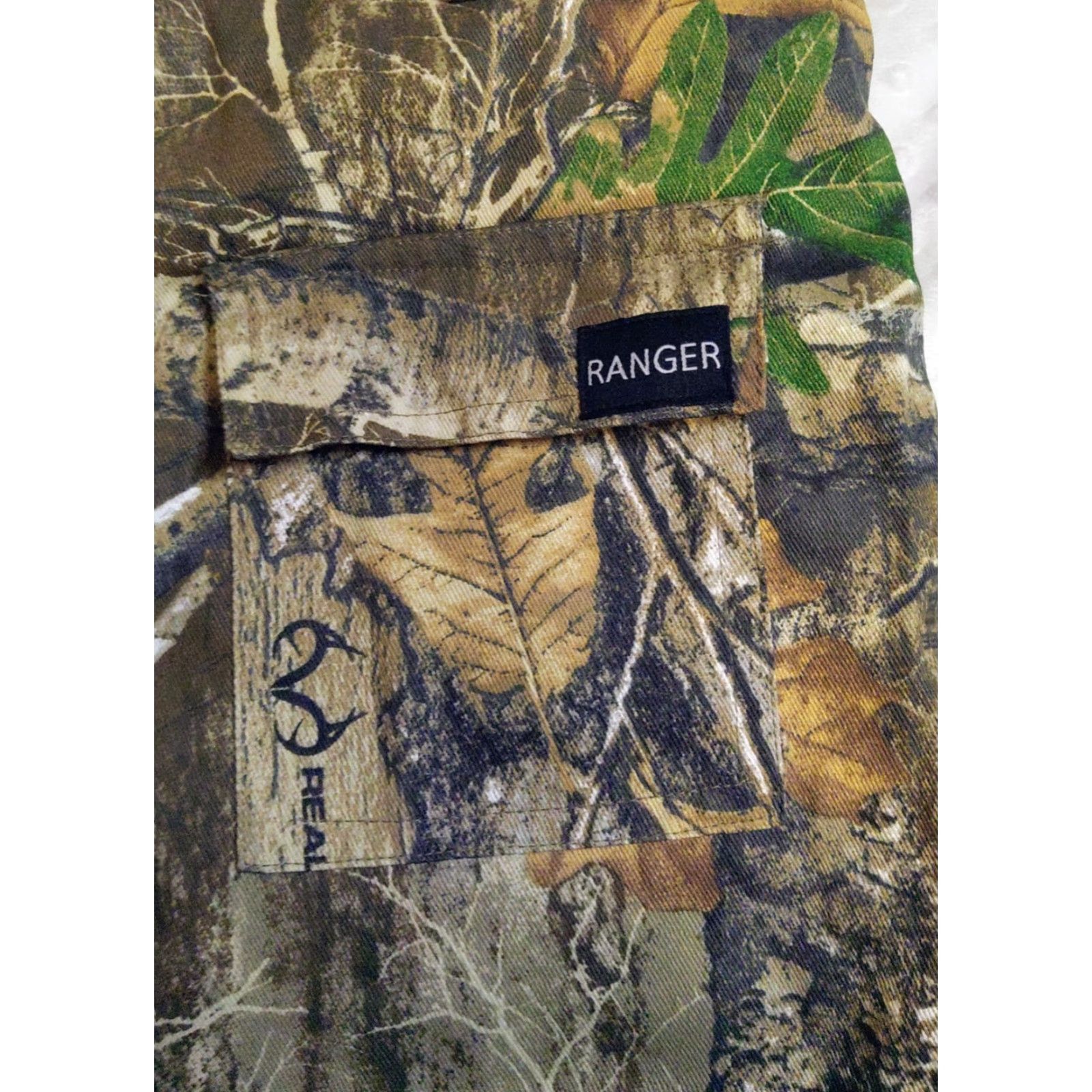 Vintage Ranger Ranger Camo Cargo Pants Mens M Realtree Camouflage Cargo Pocket Pants 90s Outdoor Hunting Vintage USA Nature Size US 31 - 6 Thumbnail