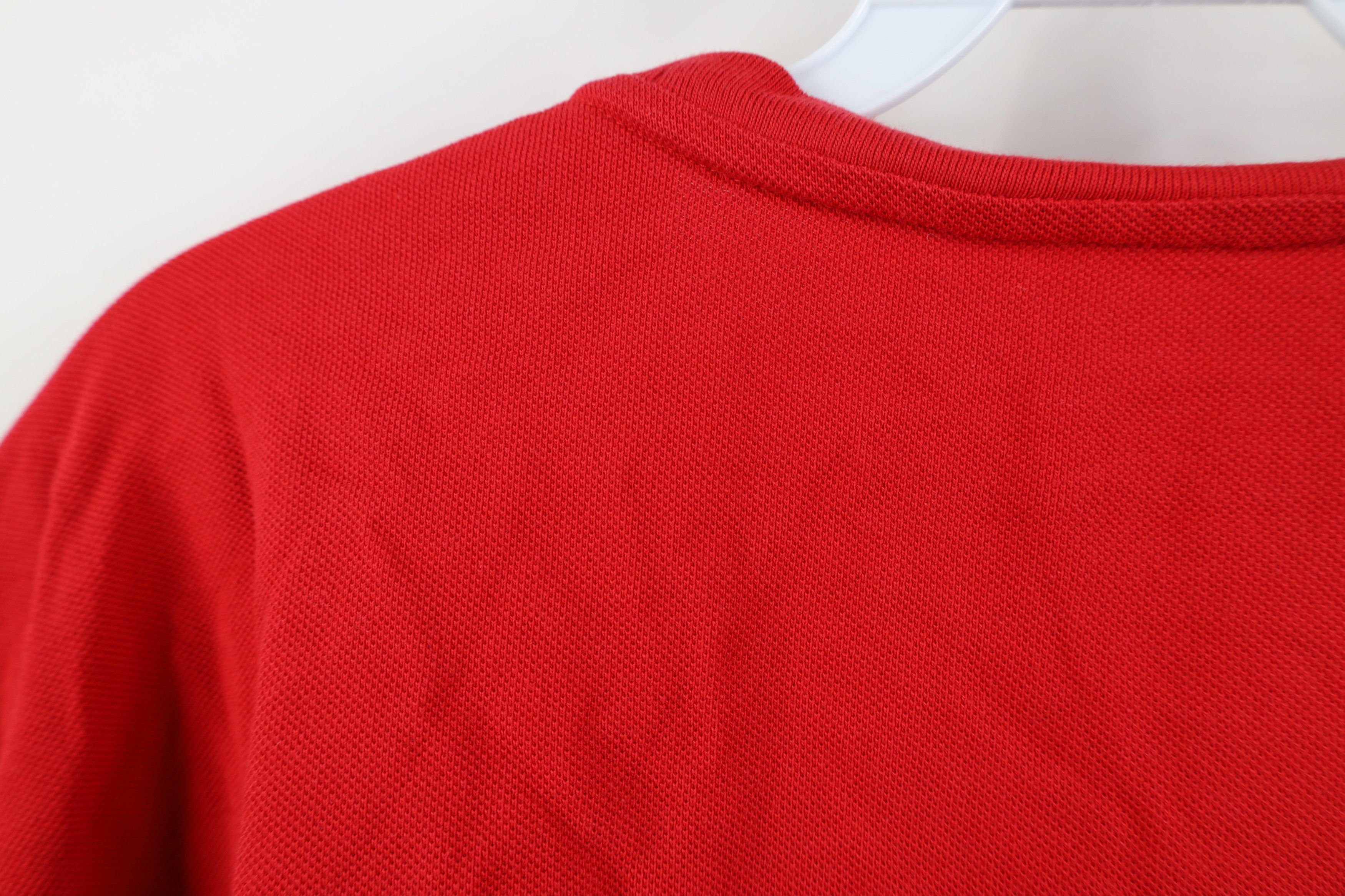 Apple Vintage Apple Company Apple Logo Thermal Knit T-Shirt Red Size US XXL / EU 58 / 5 - 8 Thumbnail